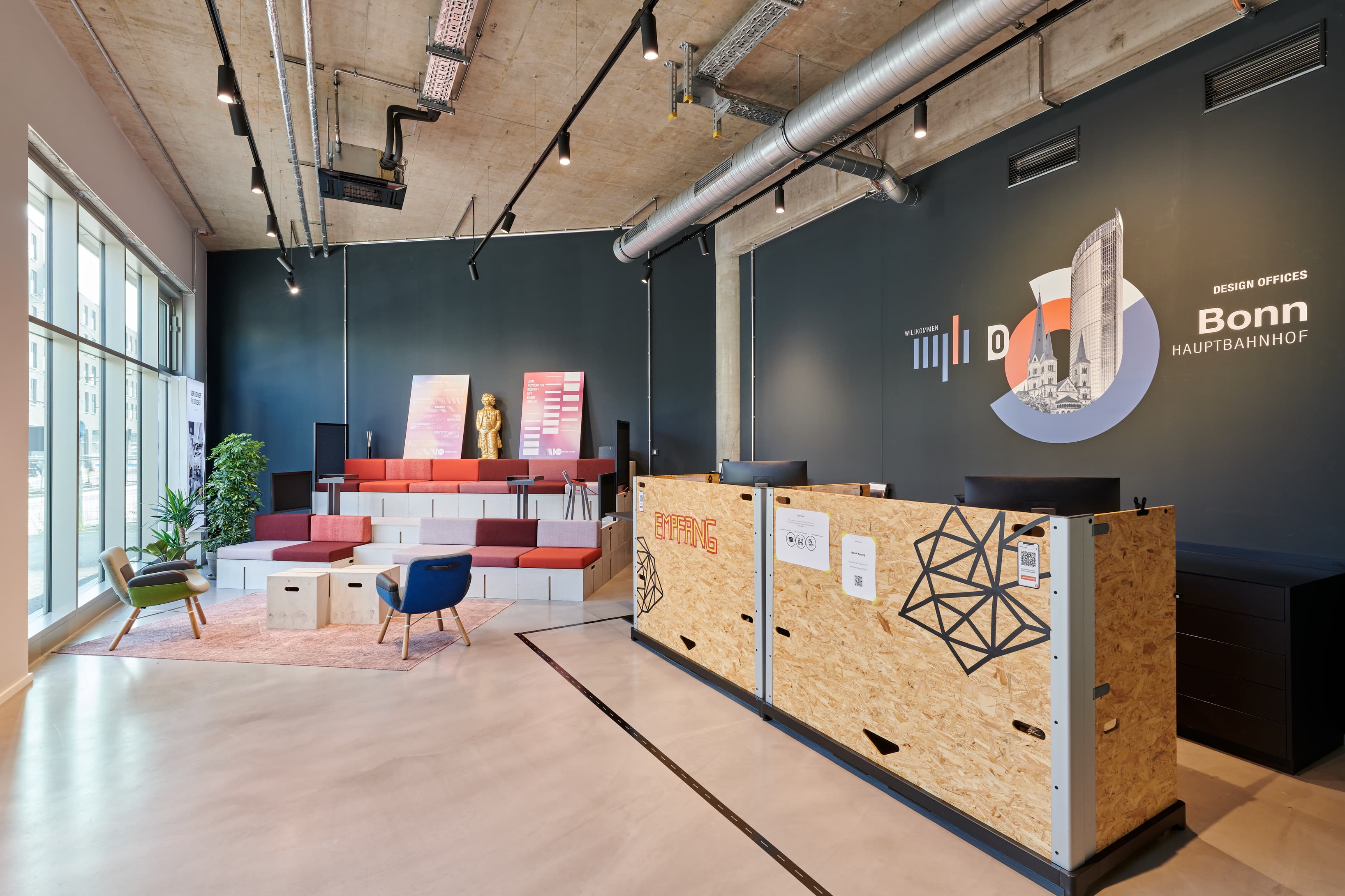 Bonn, Design Offices, Hauptbahnhof image 2 Bonn, Design Offices, Hauptbahnhof image 2