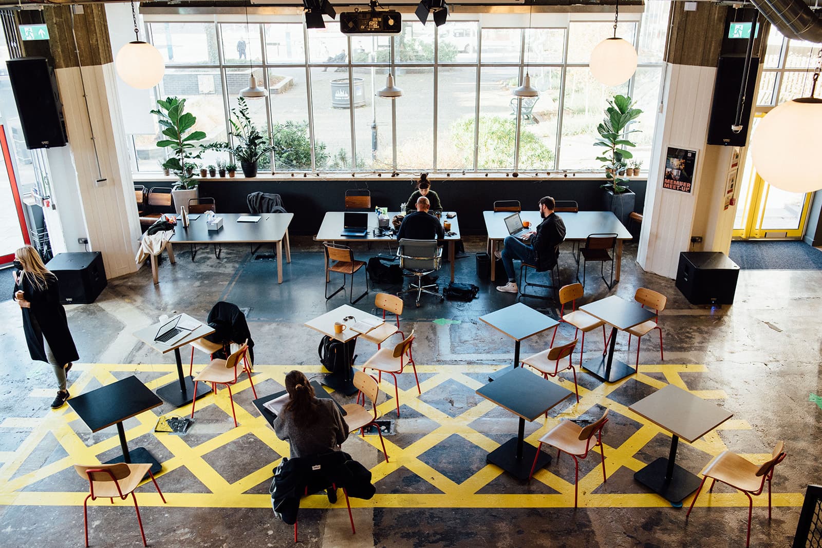 Communal Co-work Area Communal Co-work Area