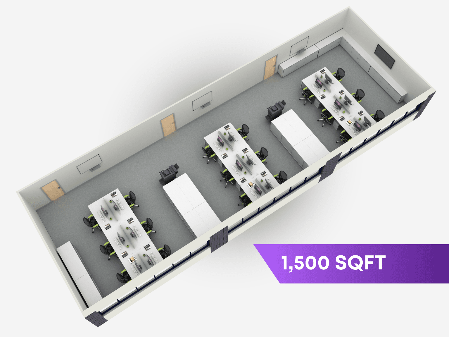 1,500 sqft 1,500 sqft