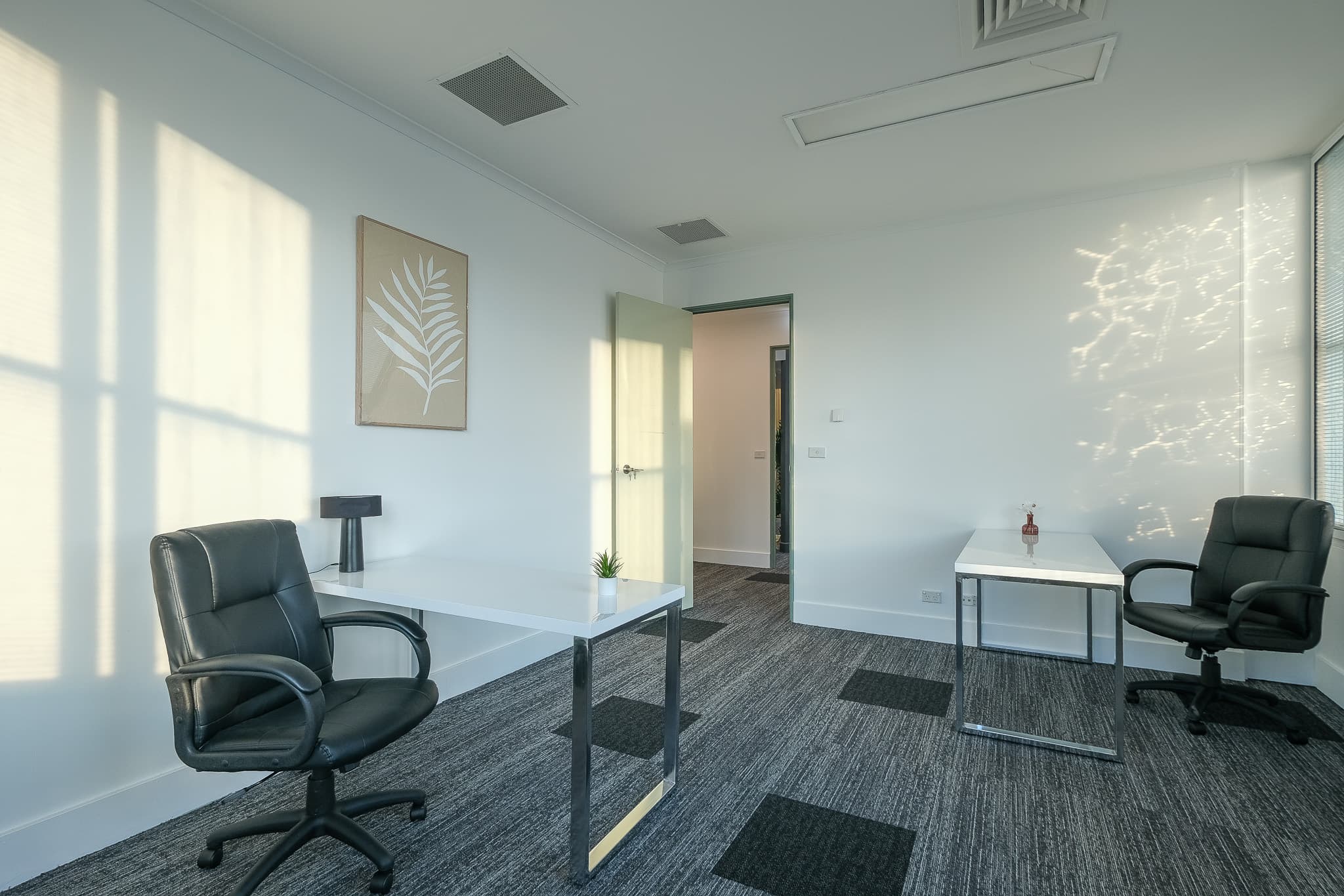 2 person office space