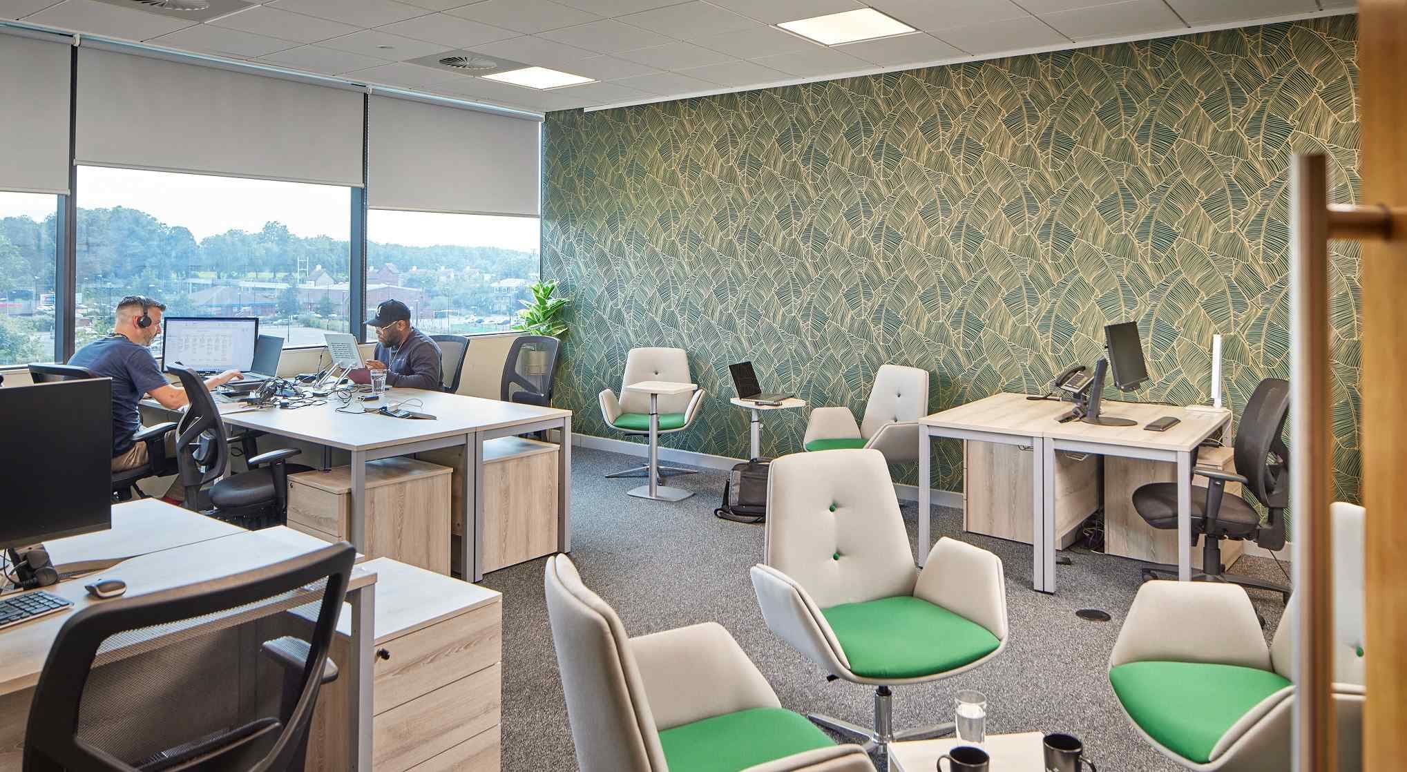 Dedicated desk space