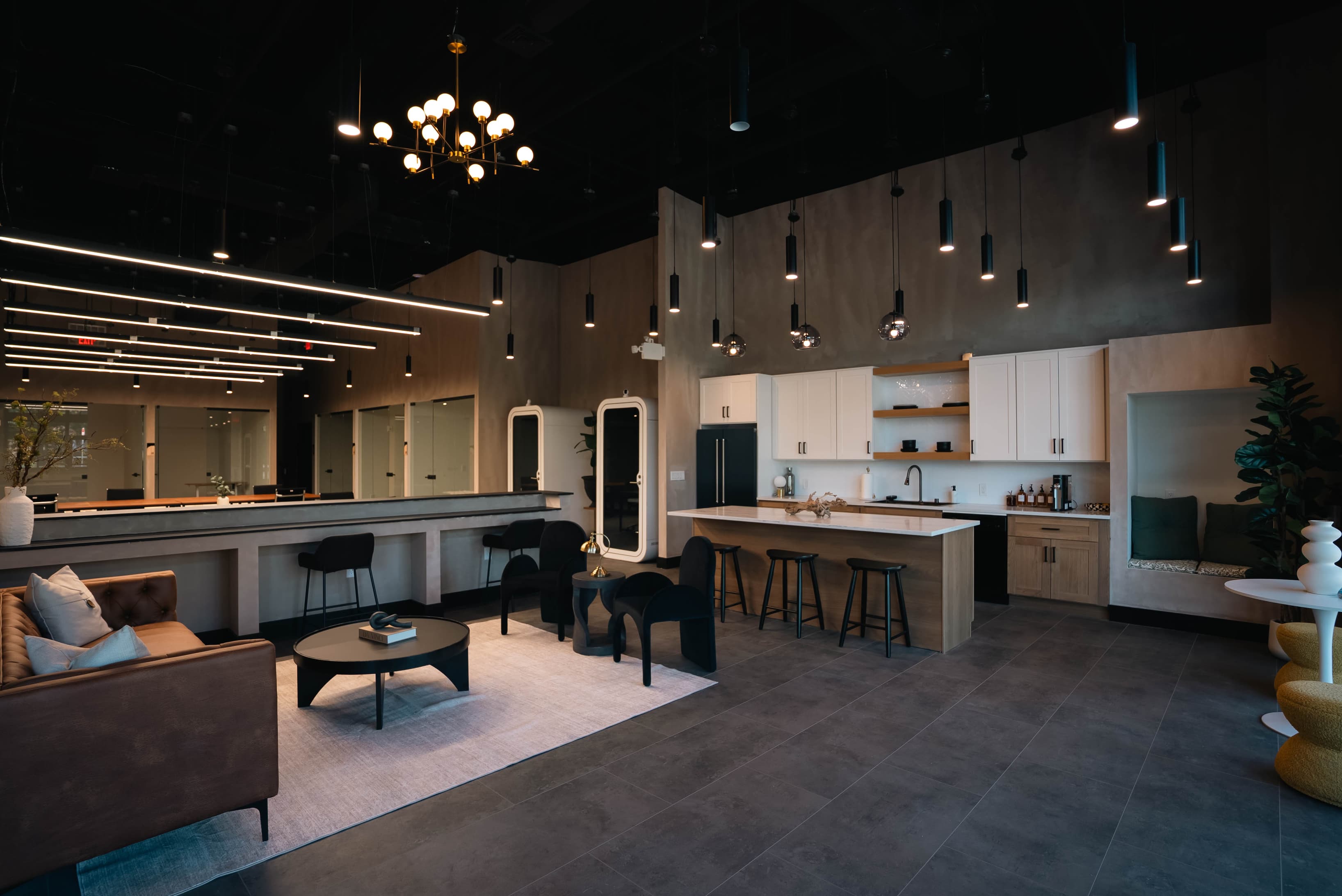 Lounge and Kitchen Lounge and Kitchen