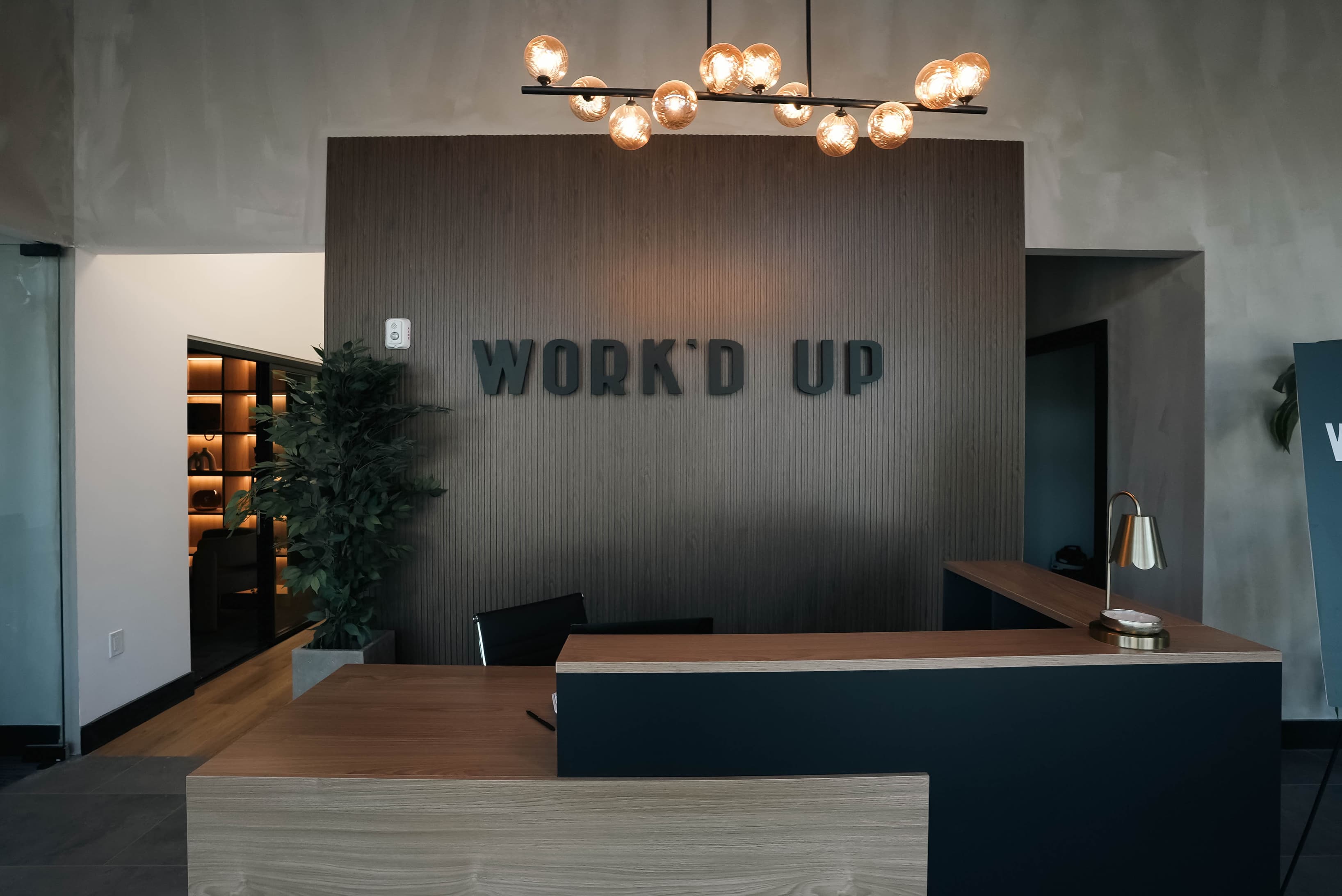 Front reception area Front reception area