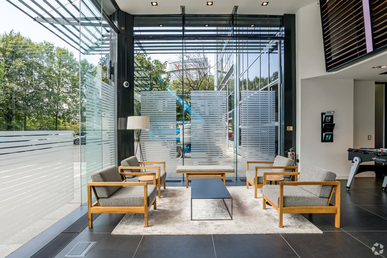 Reception seating at Th eMille Reception seating at Th eMille