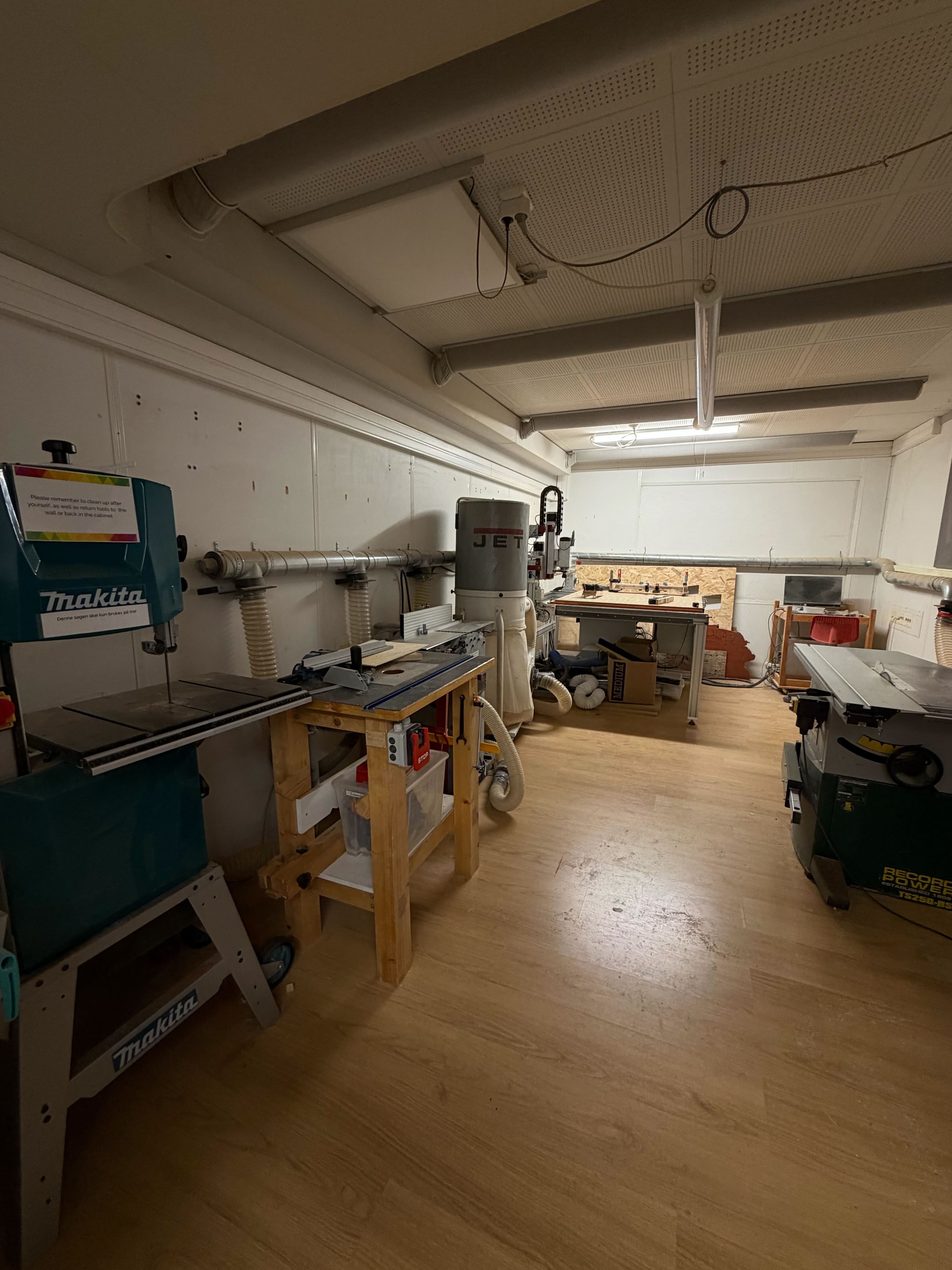 Woodworking workshop Woodworking workshop