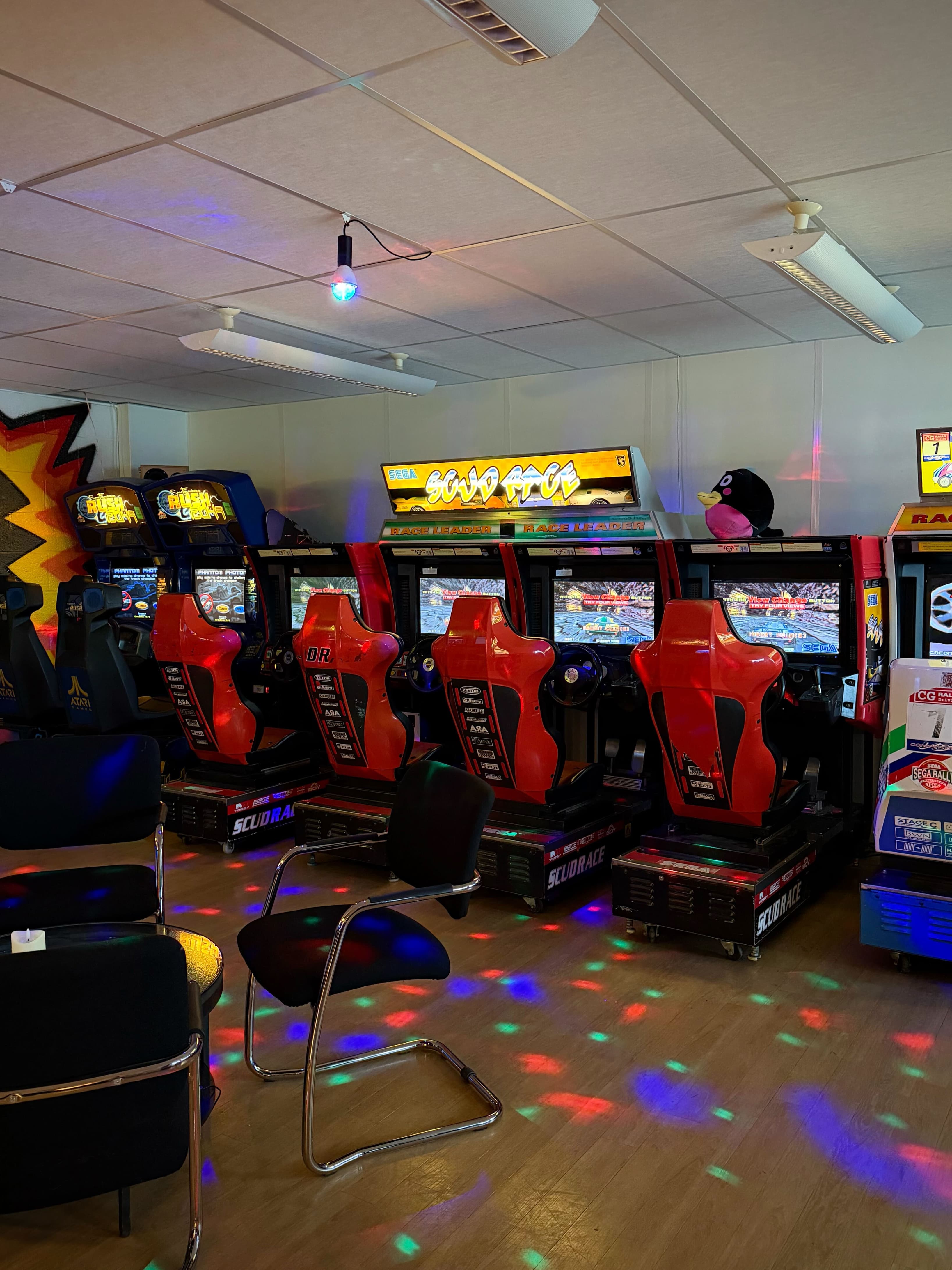 Arcade game room Arcade game room