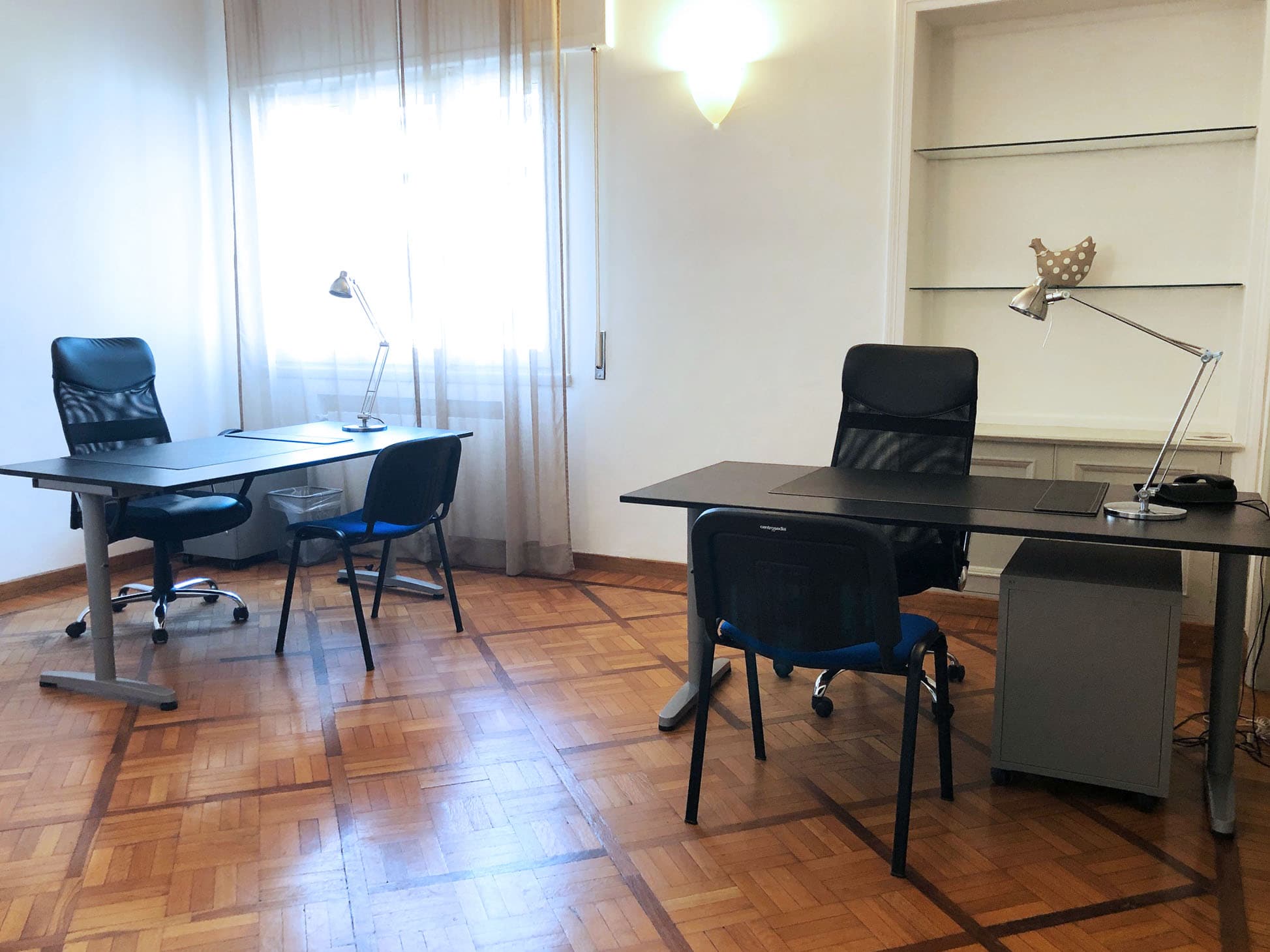 2-desk private office