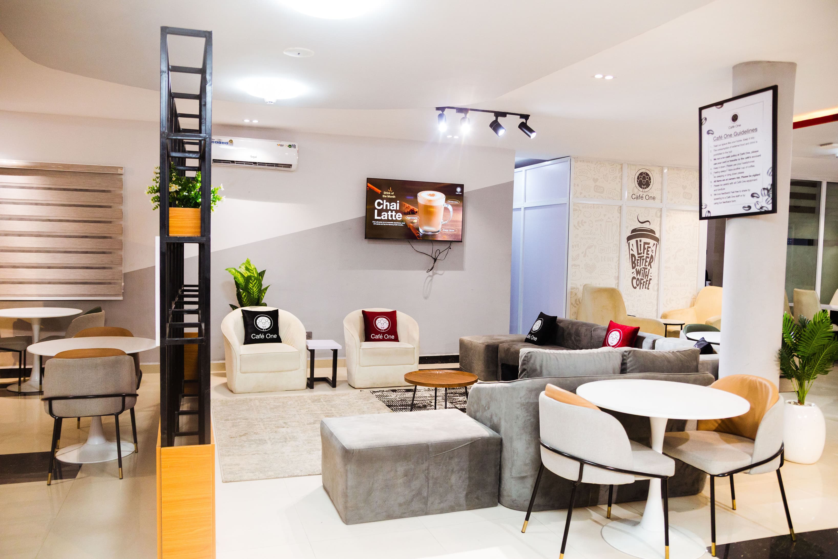 Workspace area Workspace area