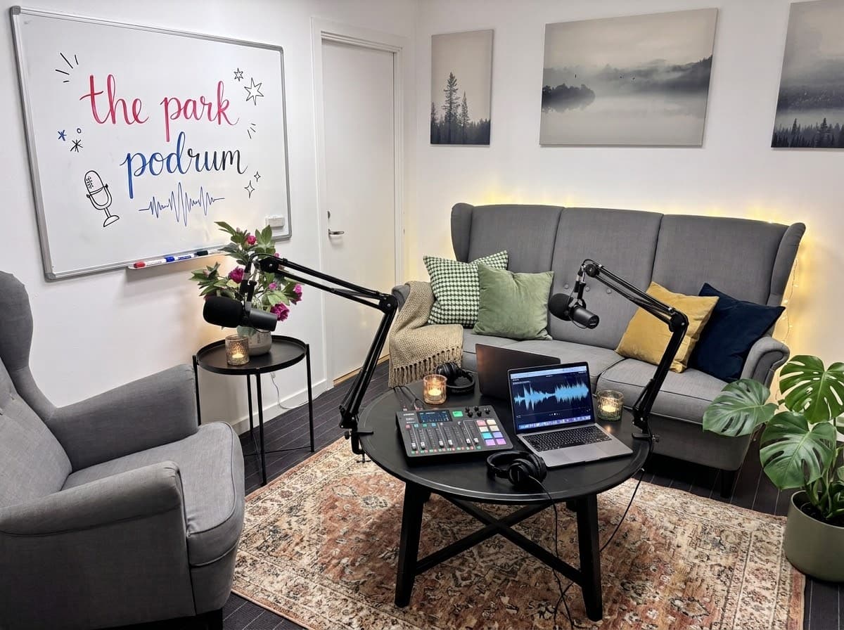 The creek - Podcast room 