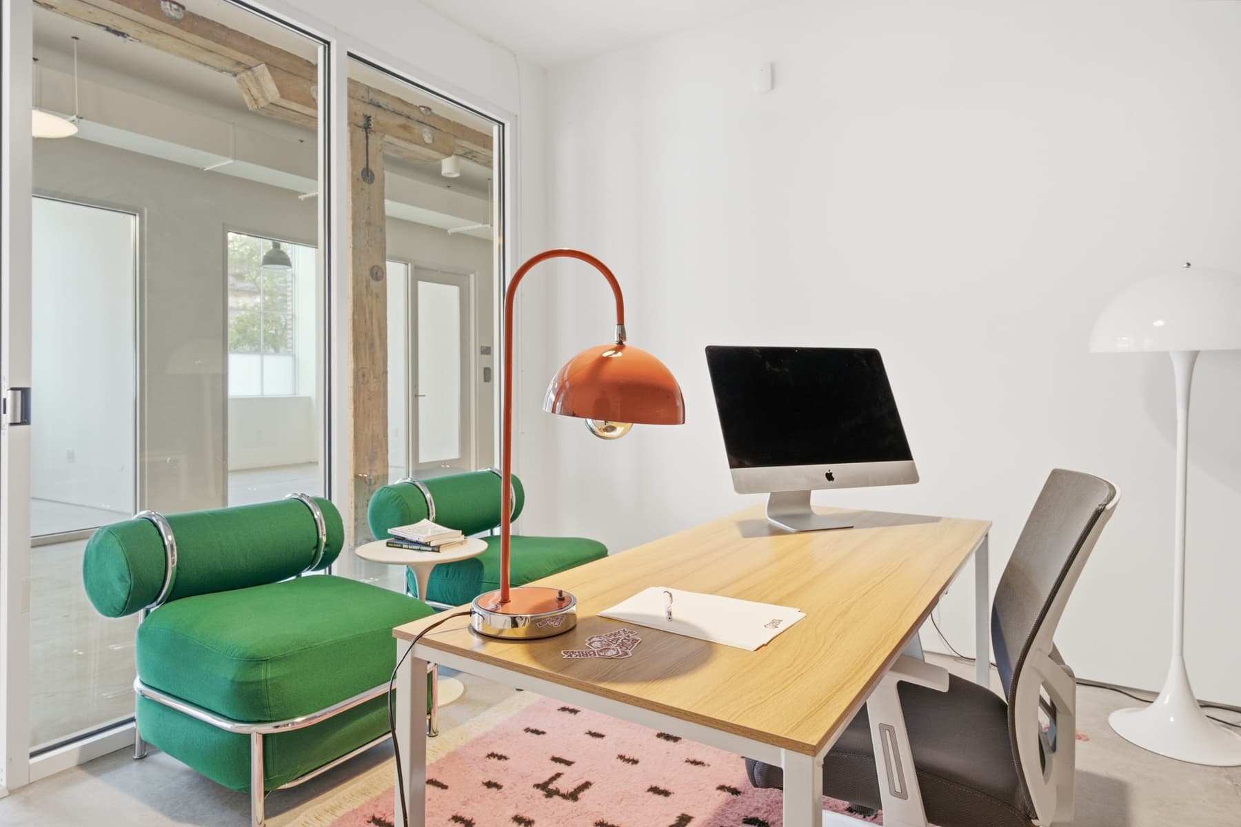 Staged office example: see how your team could make the space its own. Staged office example: see how your team could make the space its own.