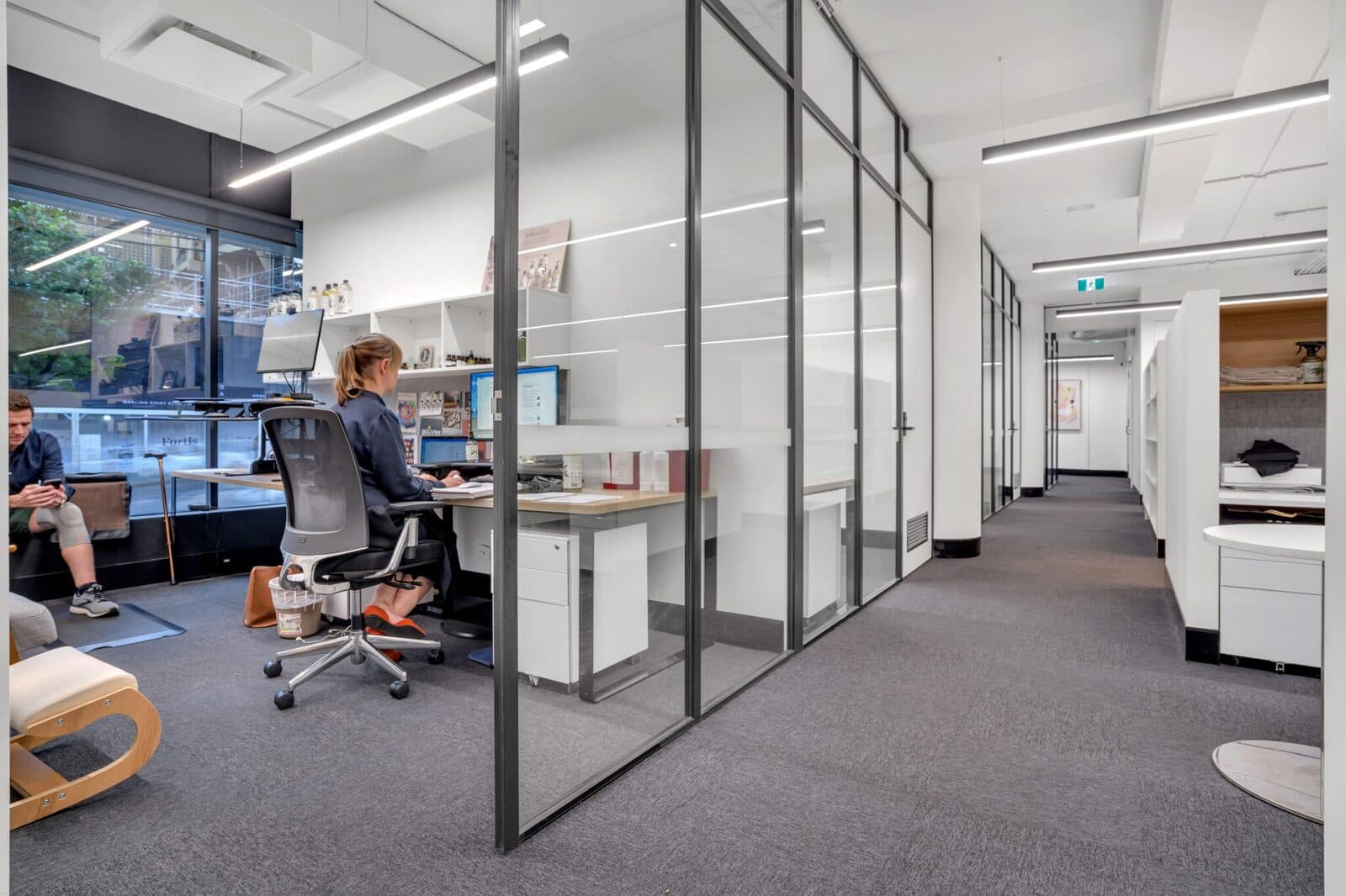Private suite workspace at Paddock Offices Edgecliff Private suite workspace at Paddock Offices Edgecliff