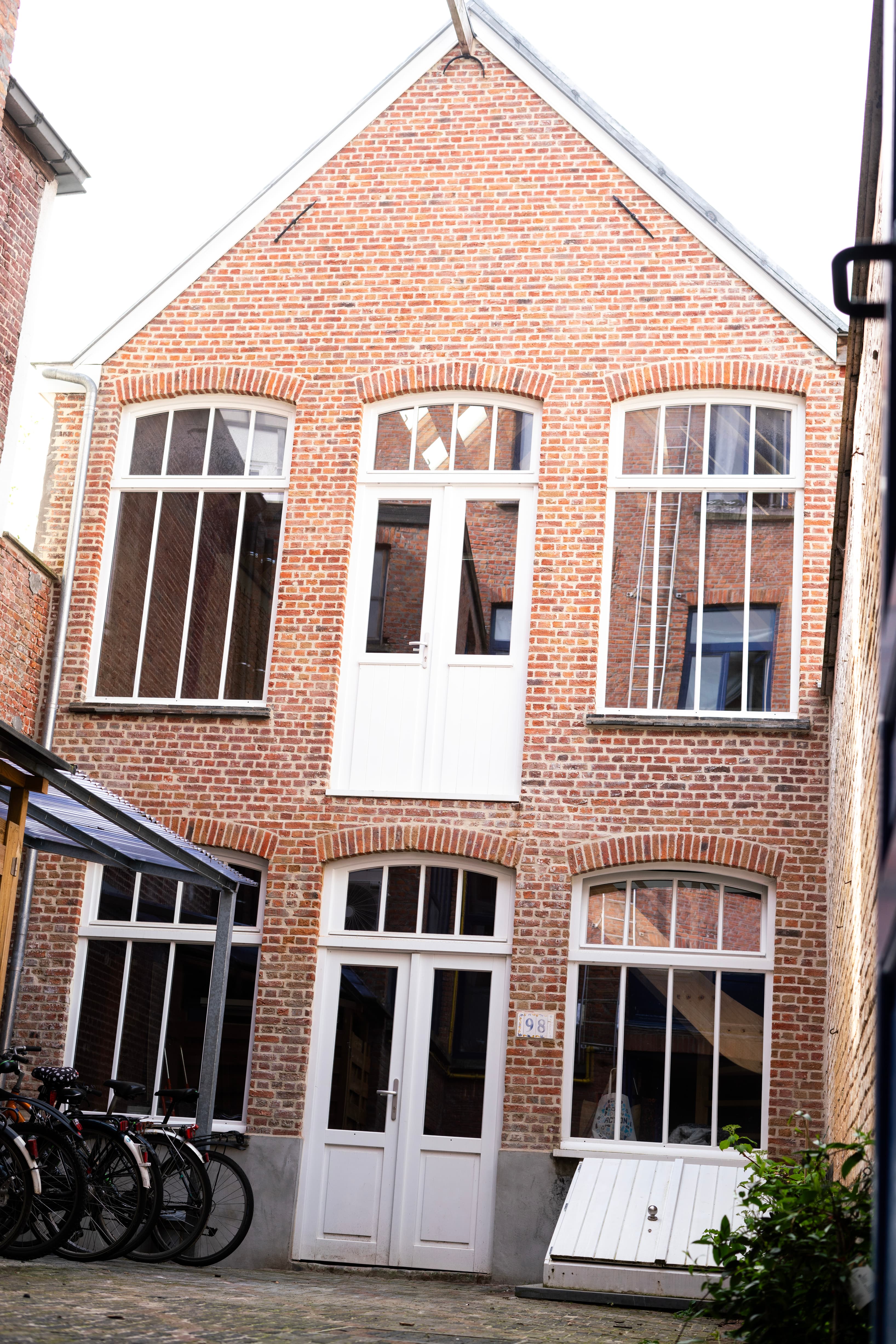The building