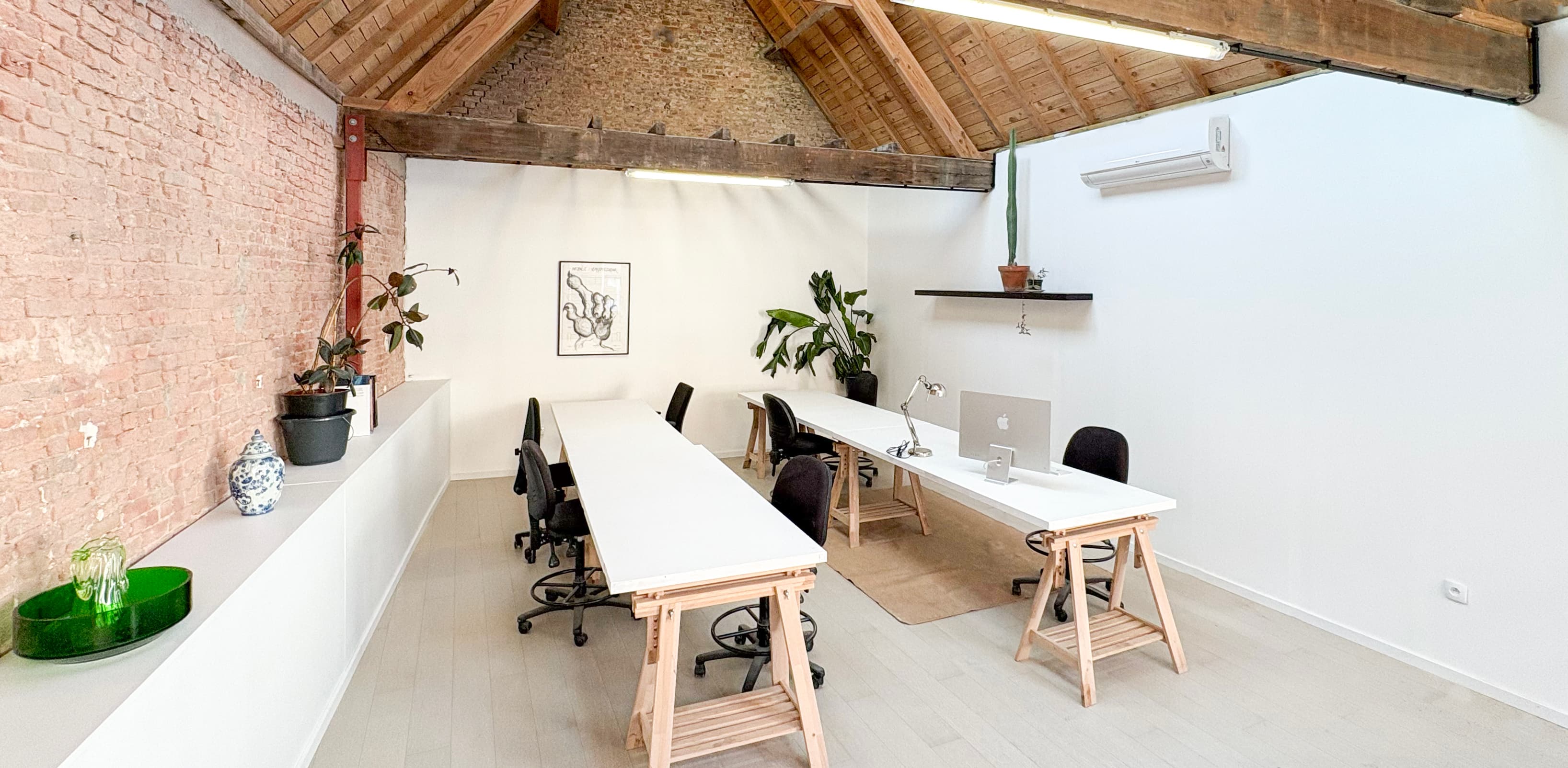 The desks