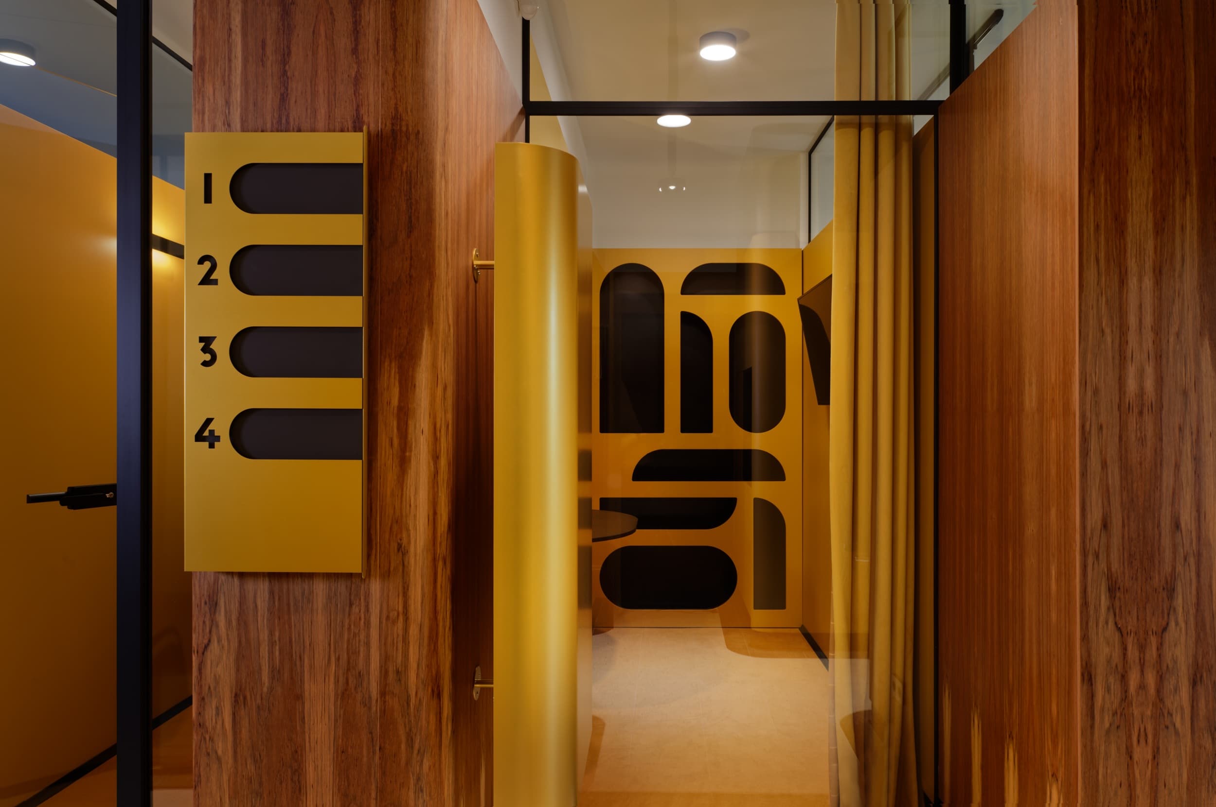 Part view of the conference room