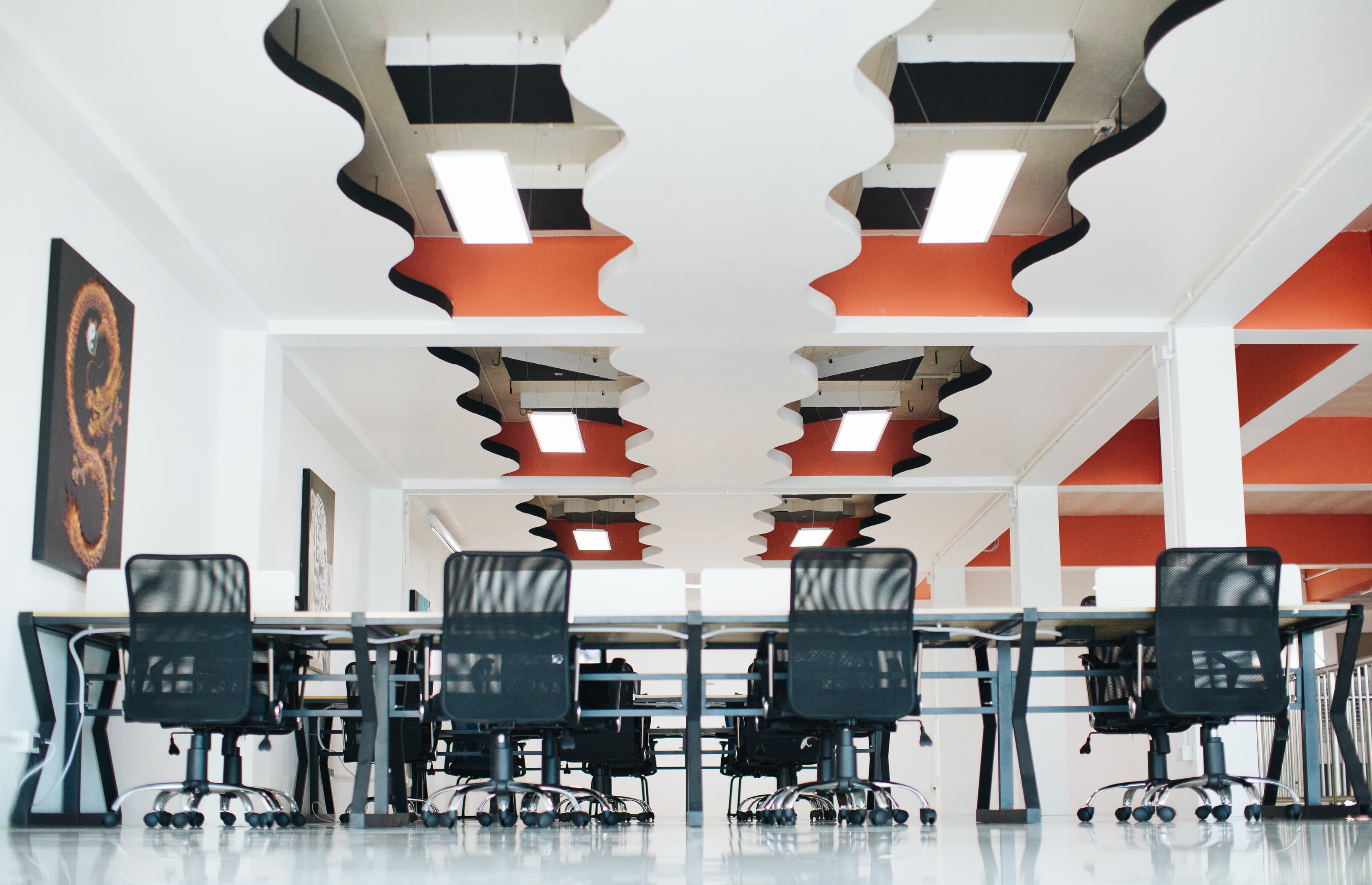 The third floor. Open-space