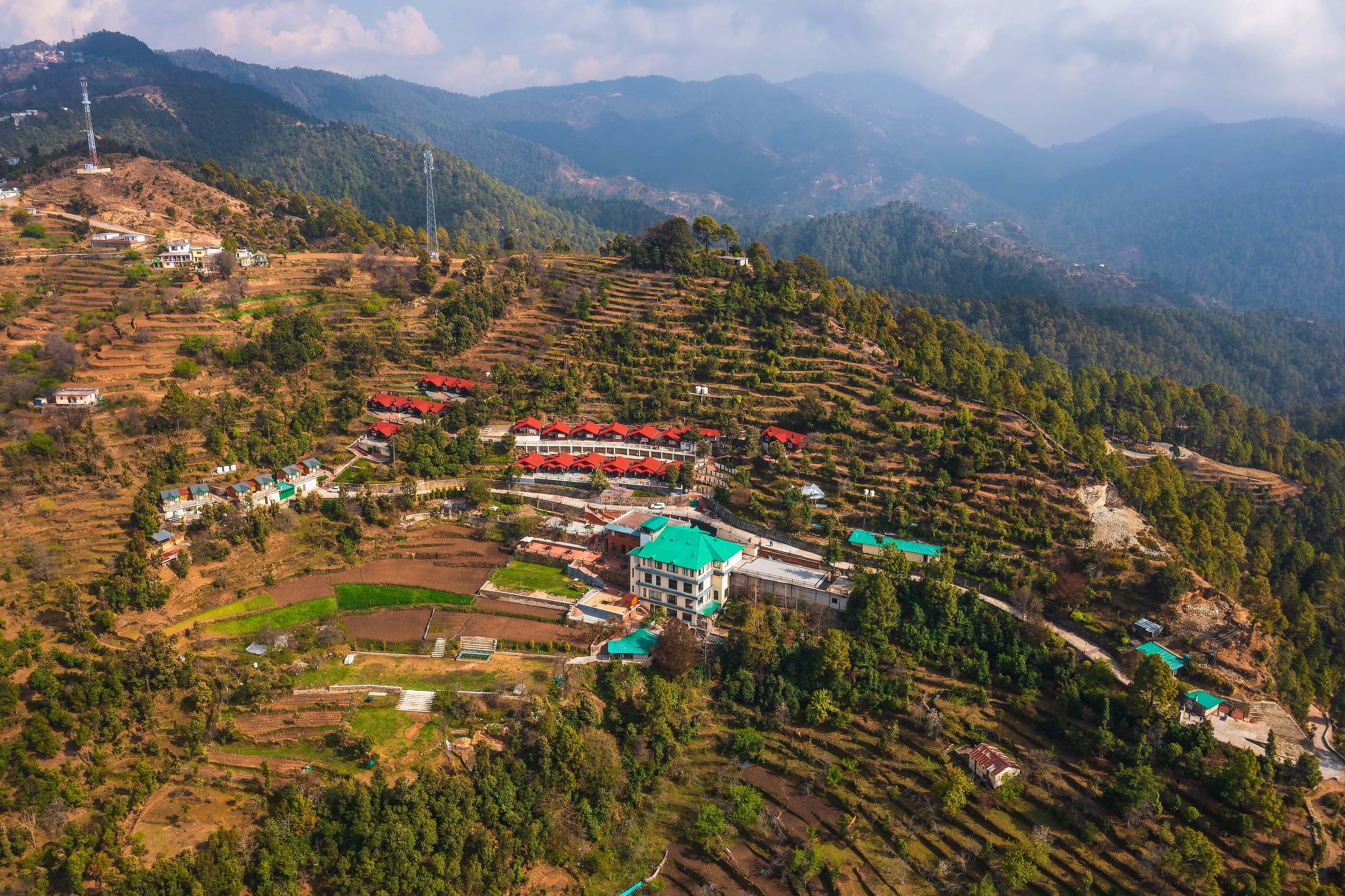 Panoramic beauty of the location 