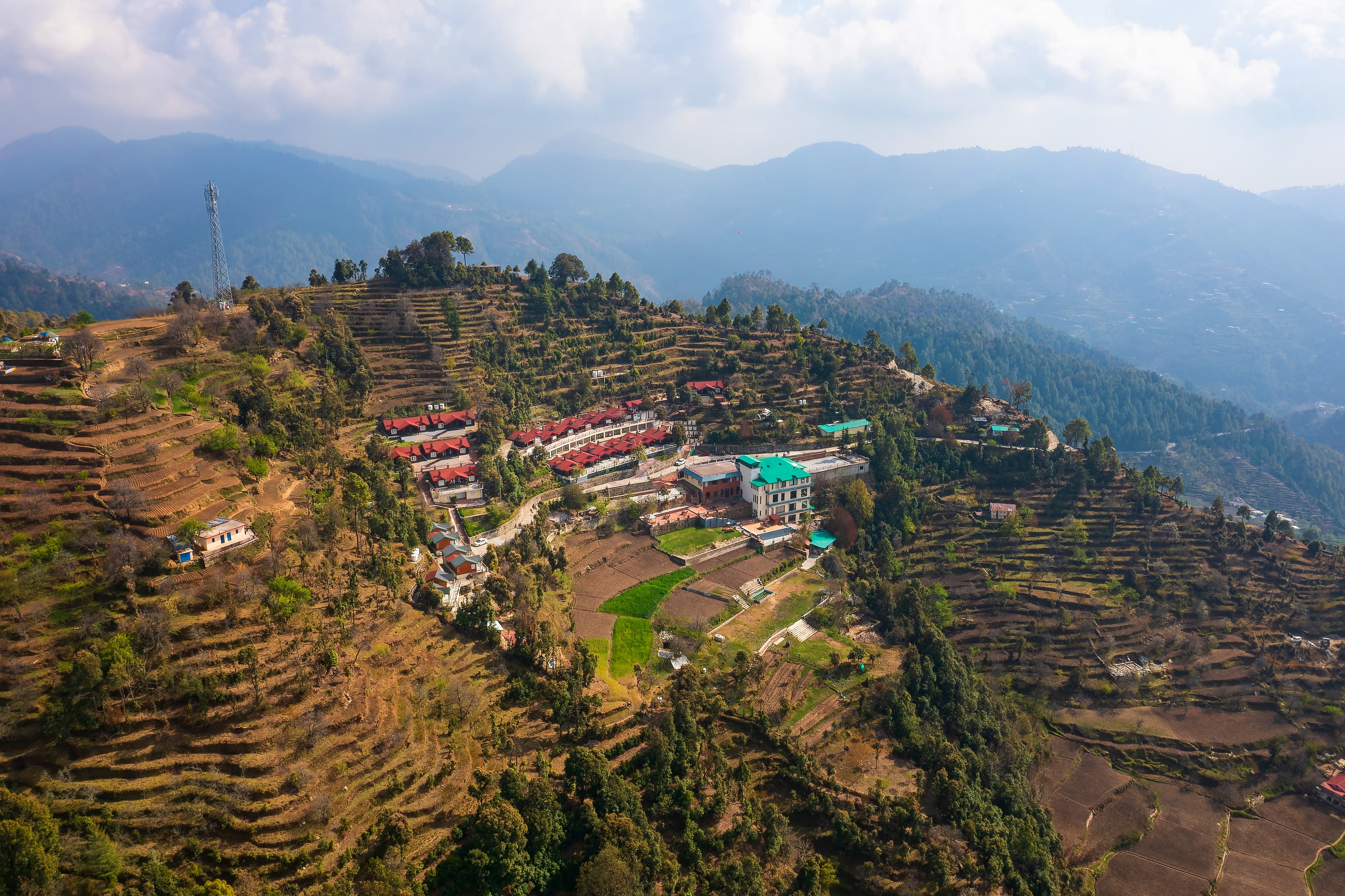 Panoramic beauty of the location 