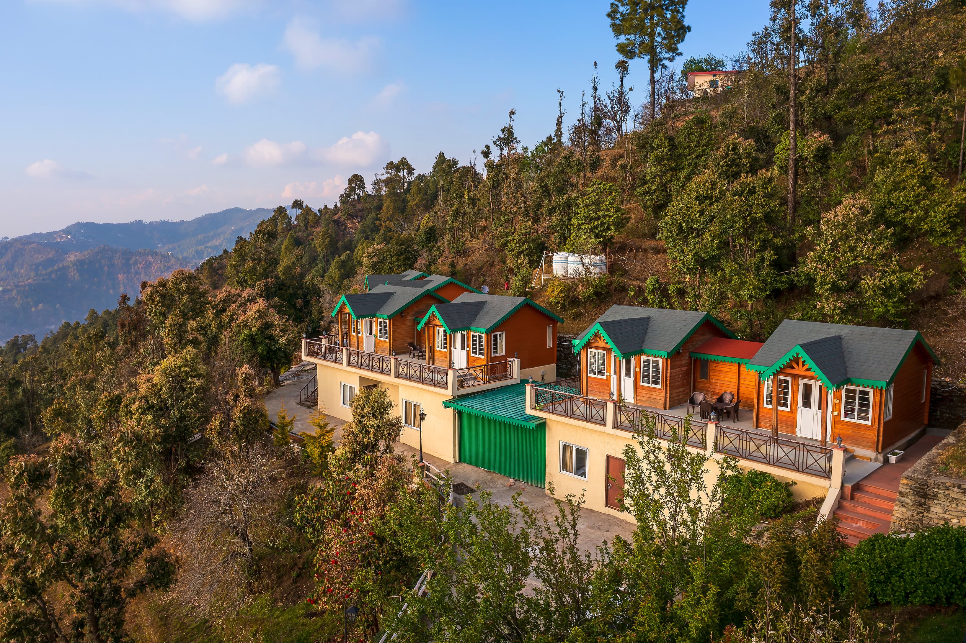 Panoramic beauty of the location 