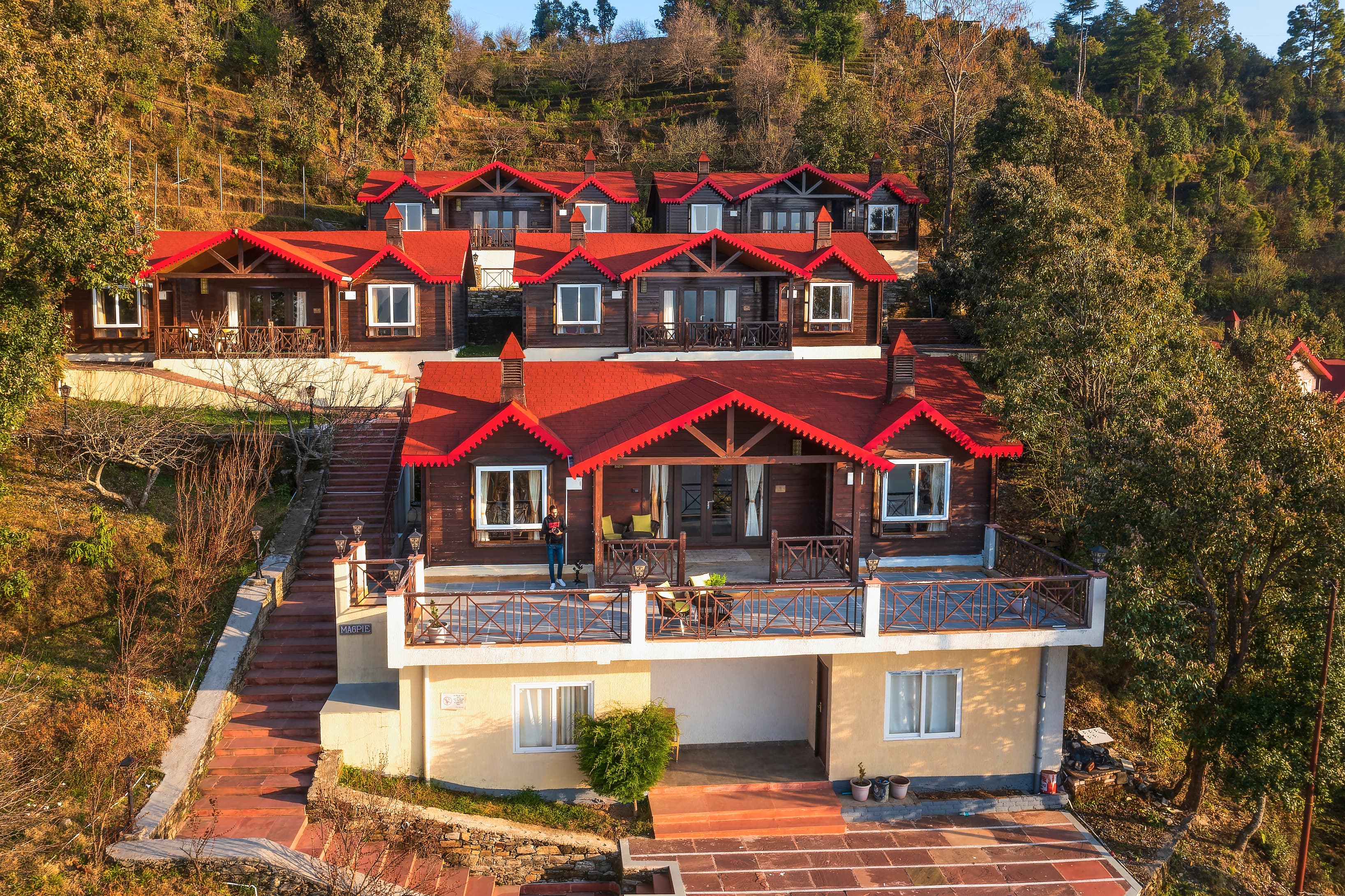 Panoramic beauty of the location 