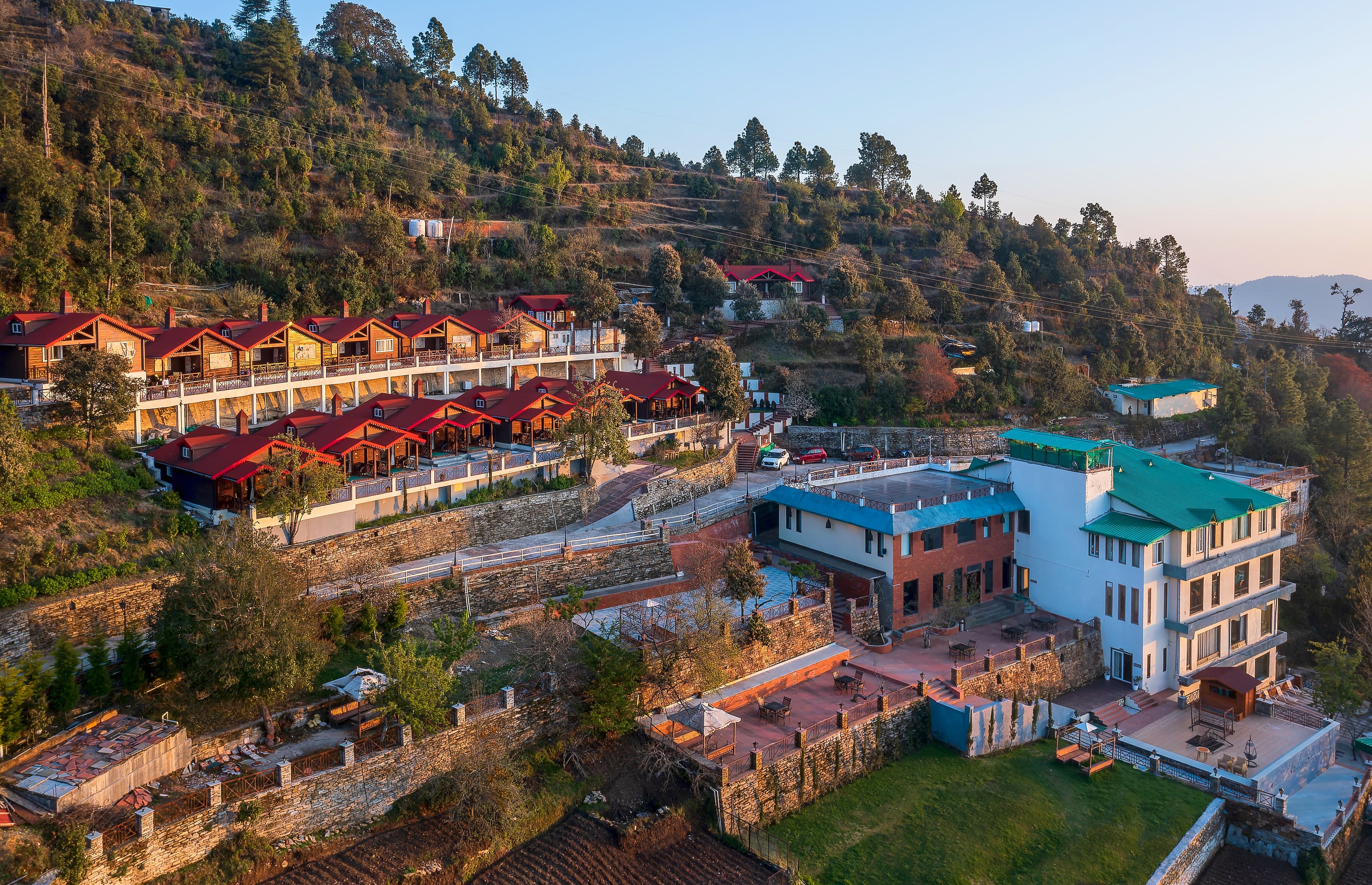 Panoramic beauty of the location 