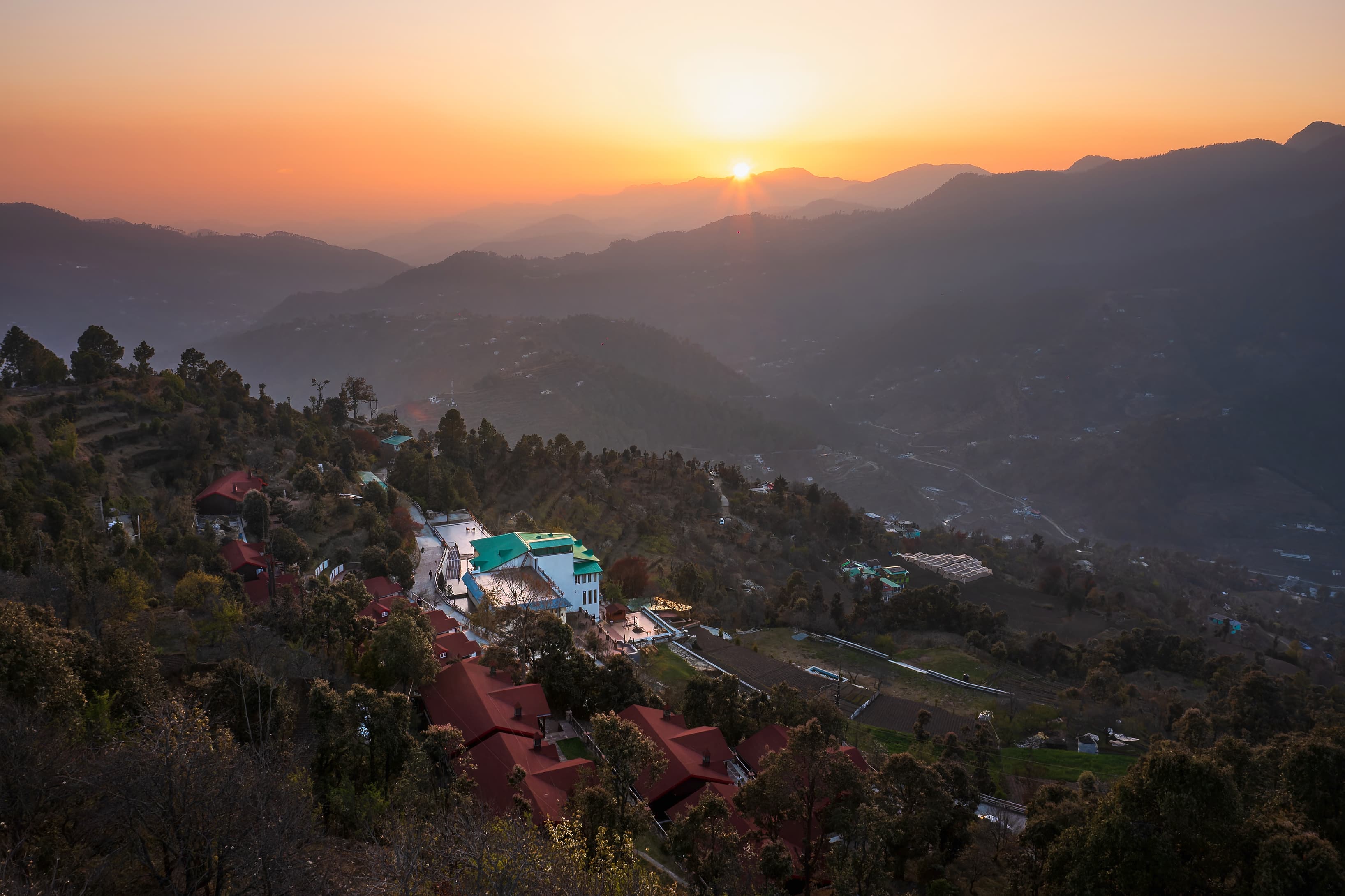 Panoramic beauty of the location 