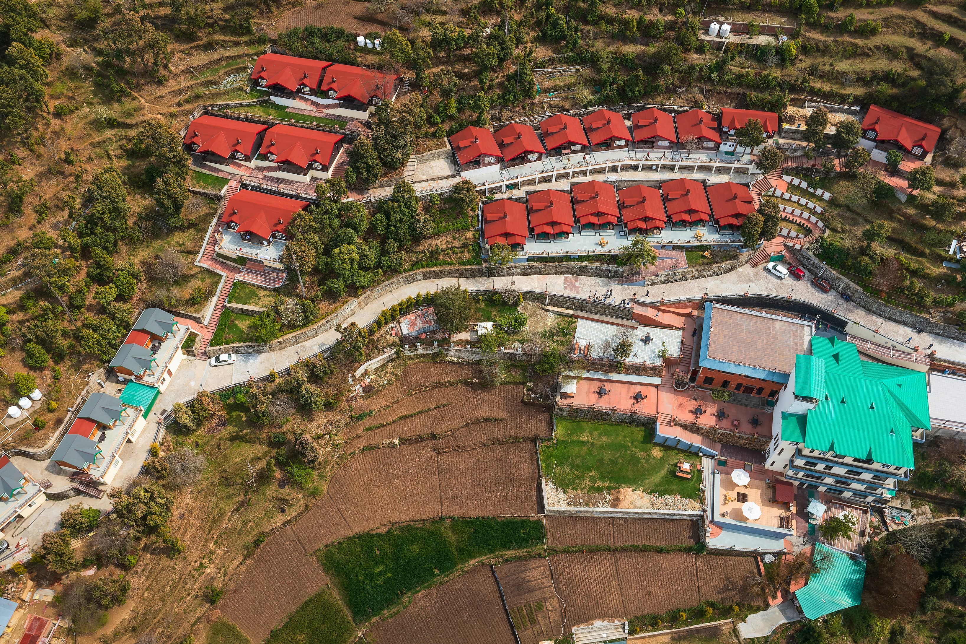 Panoramic beauty of the location 
