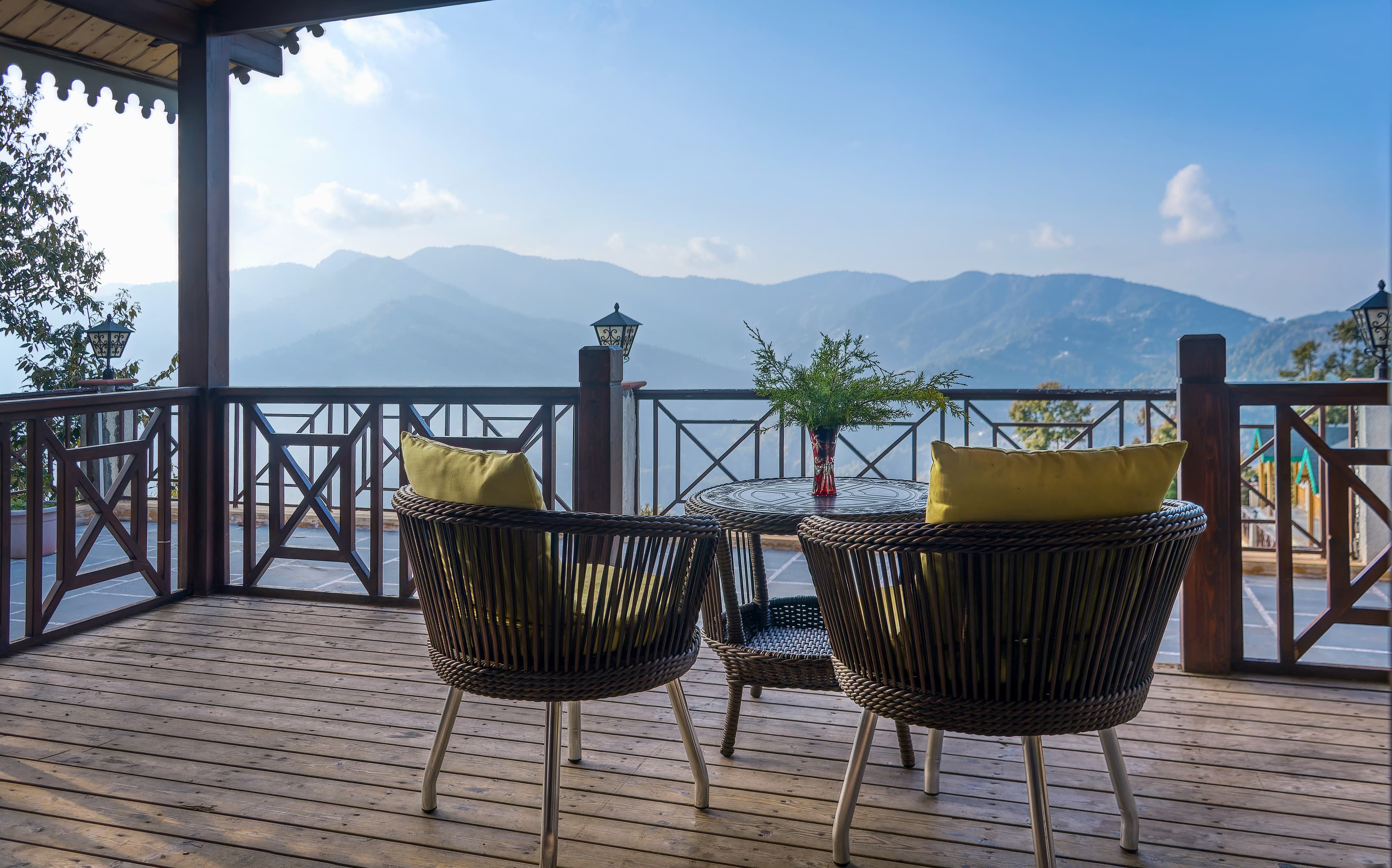 Panoramic beauty of the location 