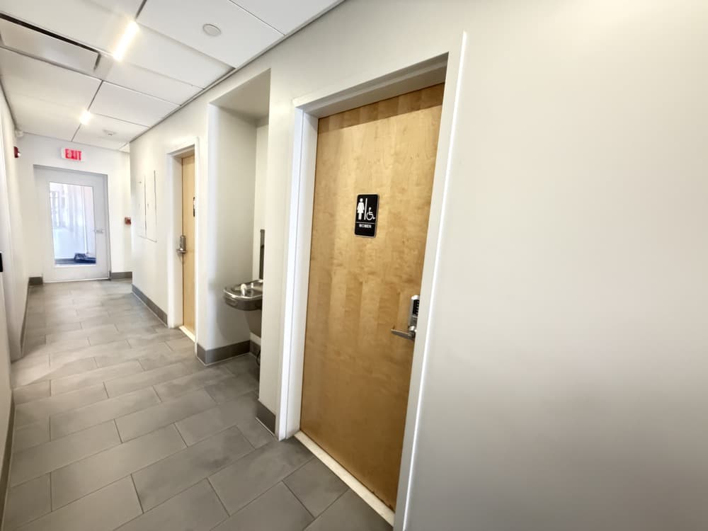 Restrooms & Filtered Water Restrooms & Filtered Water