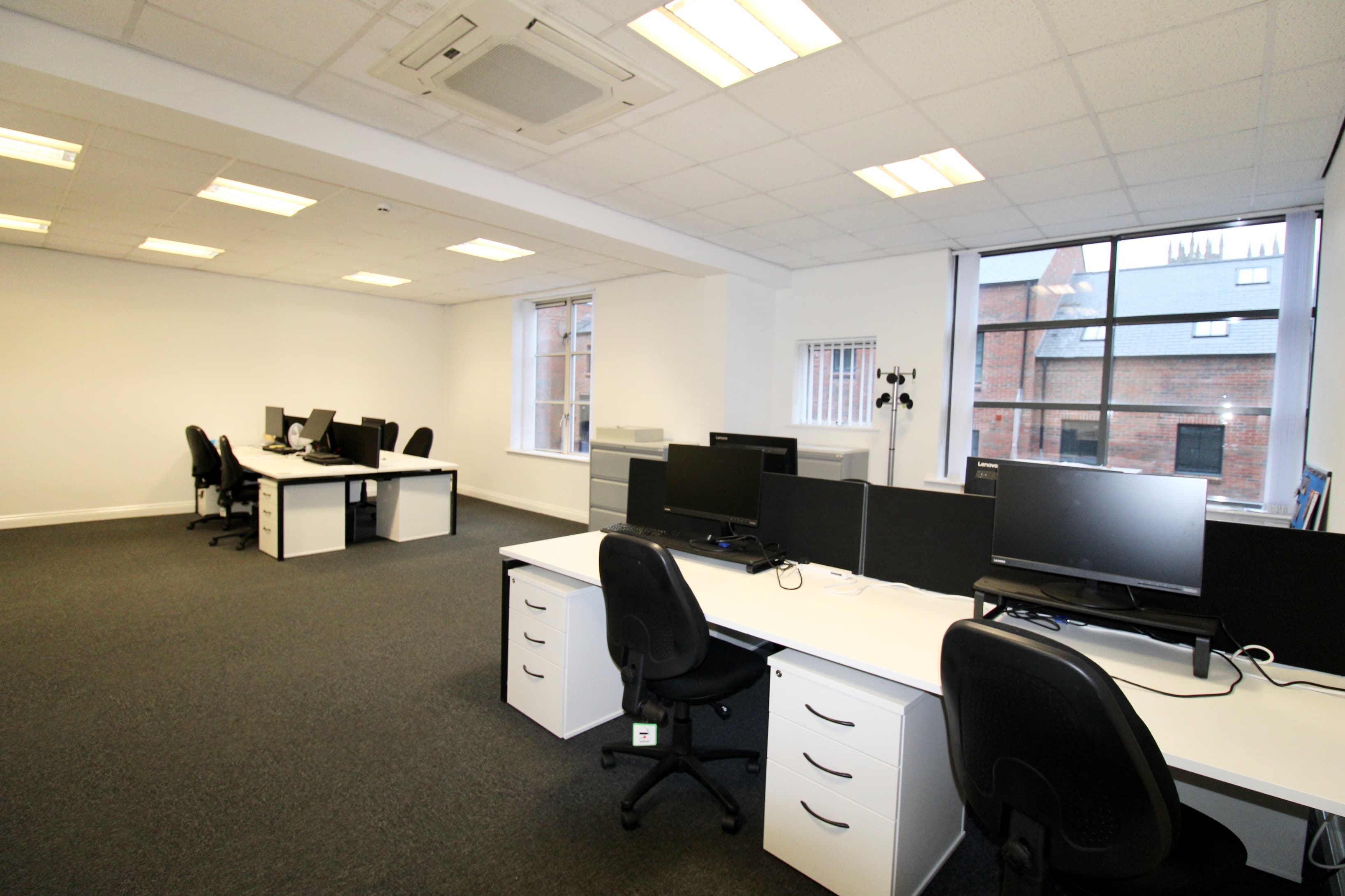 High quality desks available for plug and play requirements