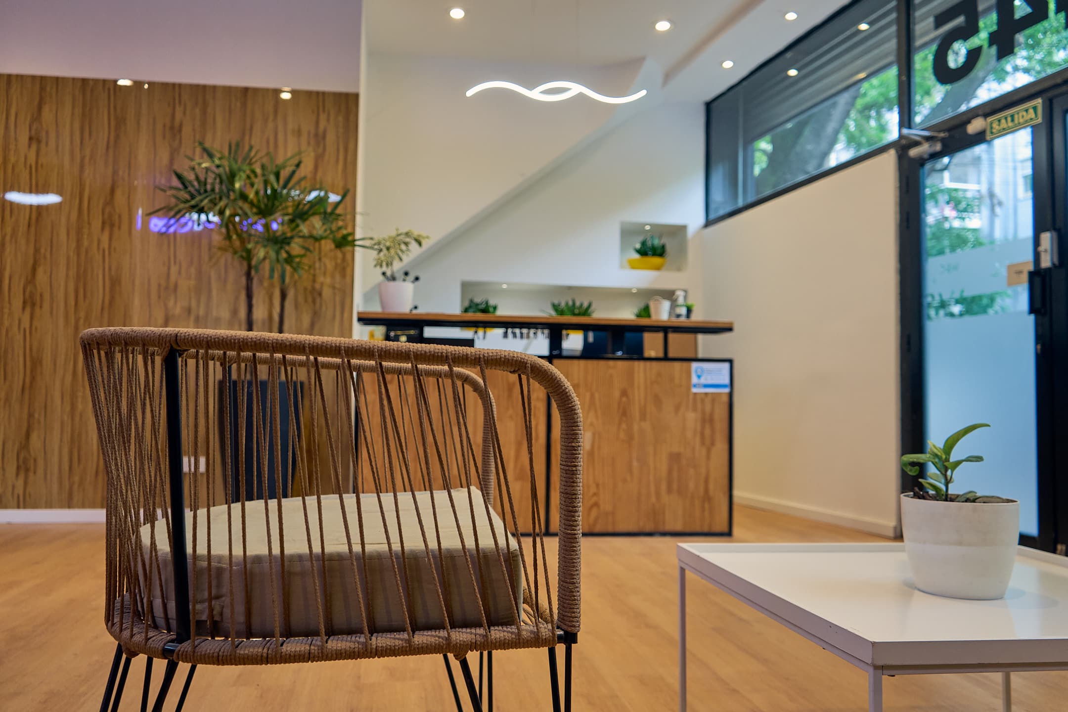 Front desk