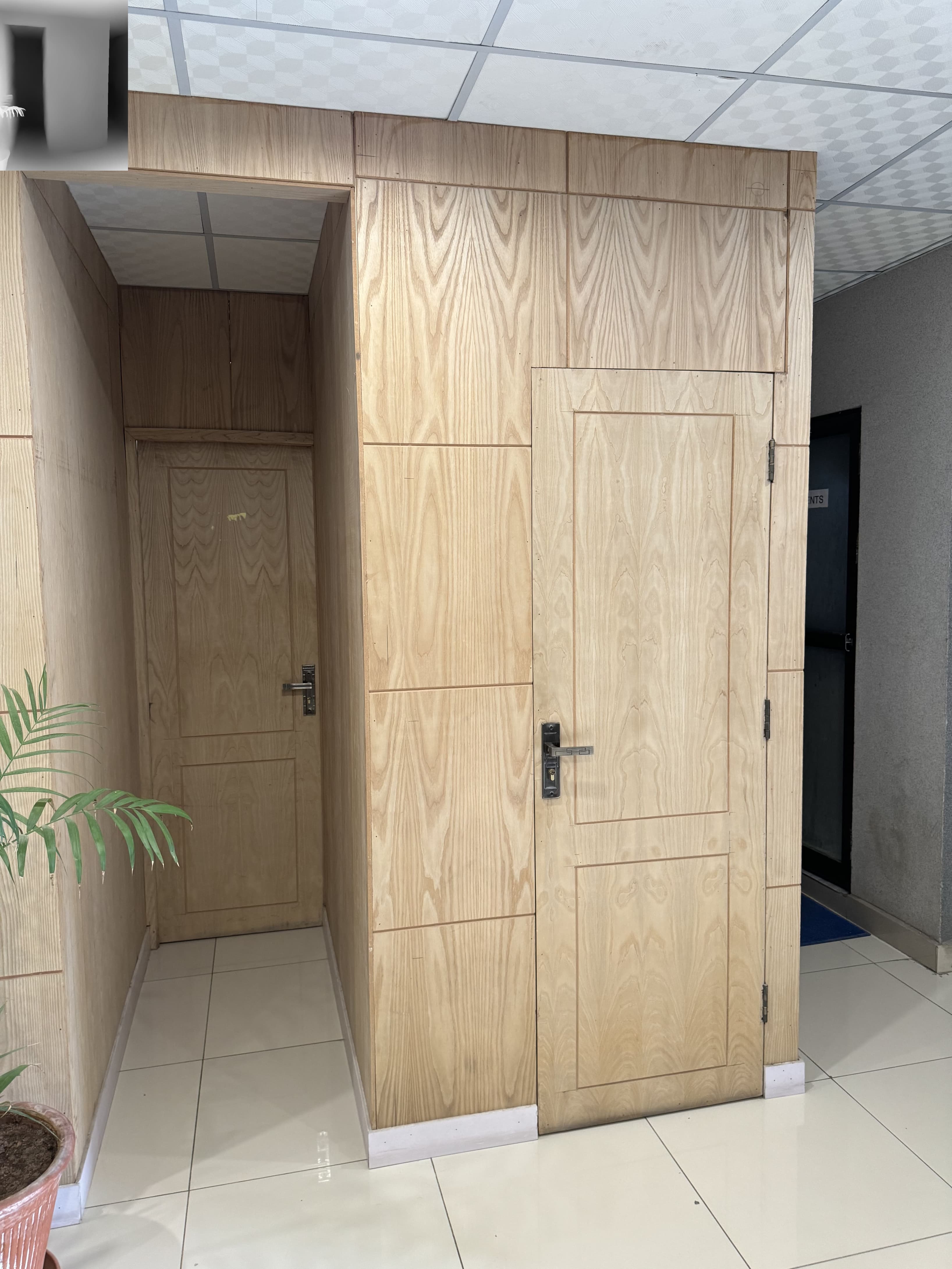 Privacy cubicles for calls/meetings