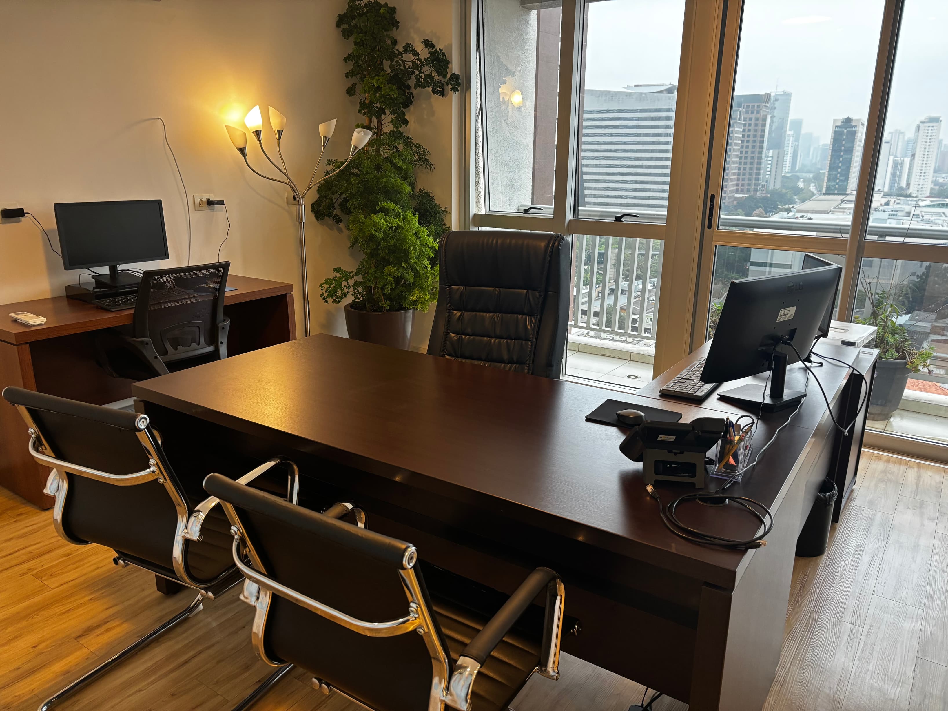 Directors Desk individual office fully furnished