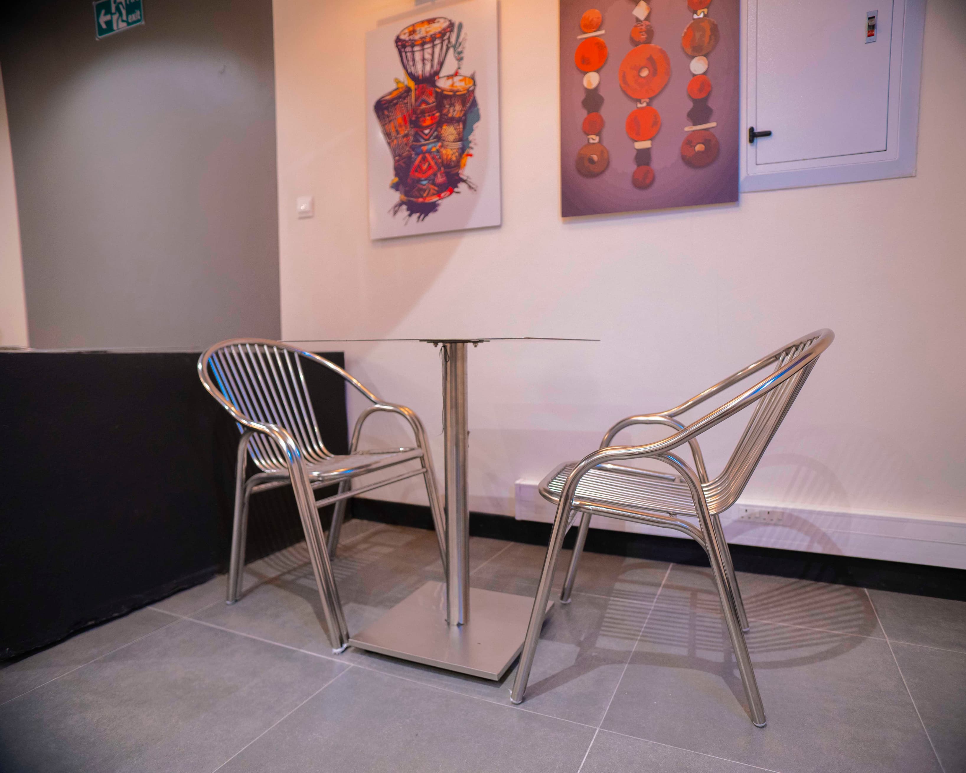 Hot desk working space