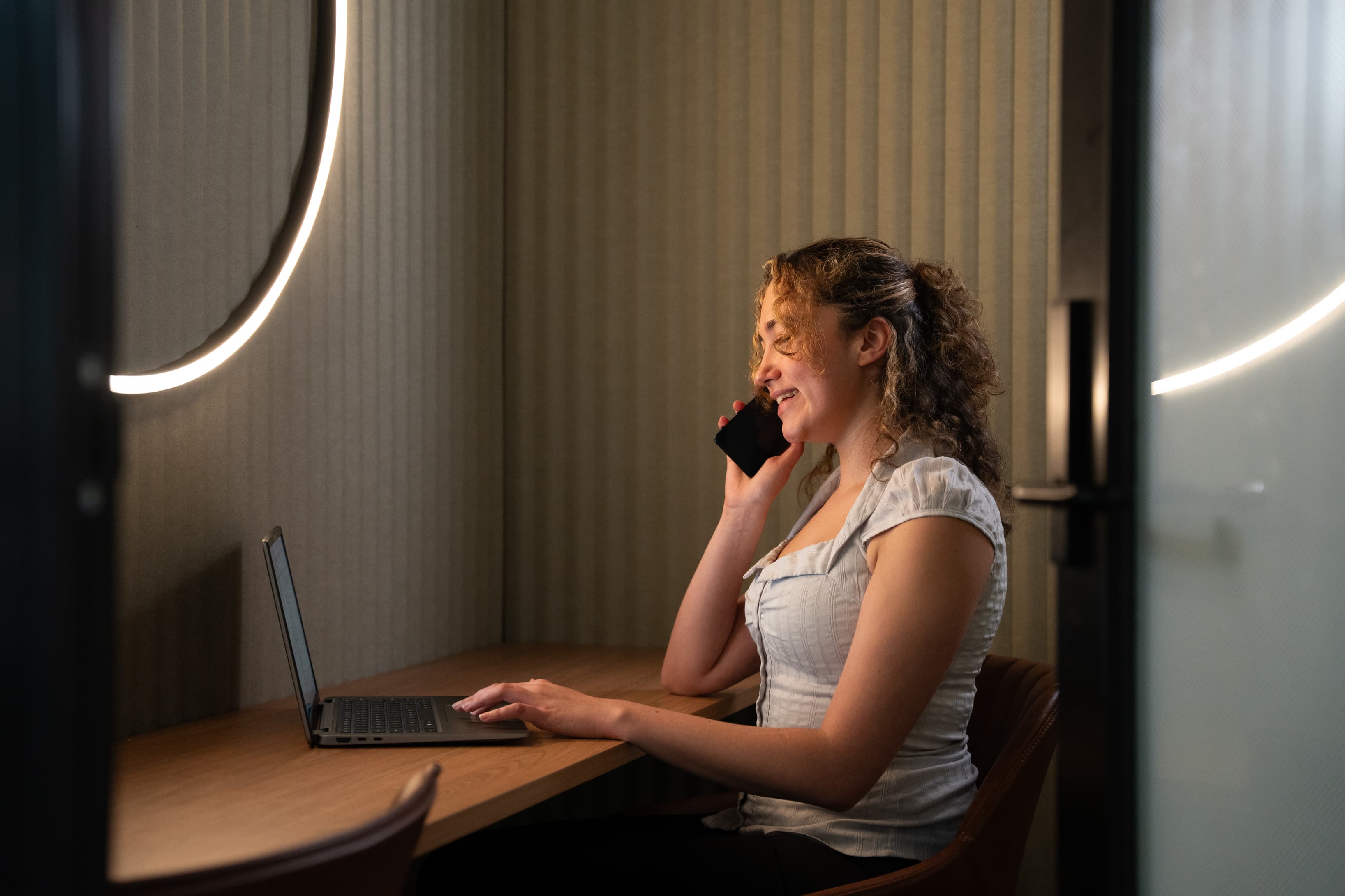 Haven Workspaces Phone Room