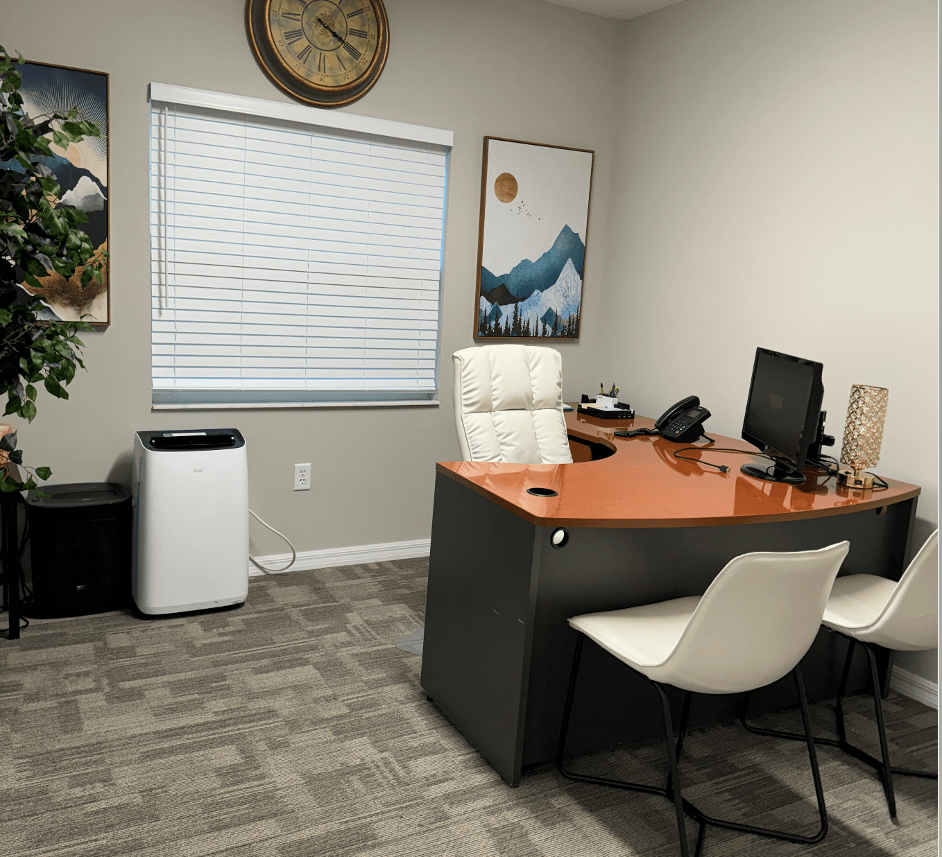 Example office 1 (We have wider Desks)