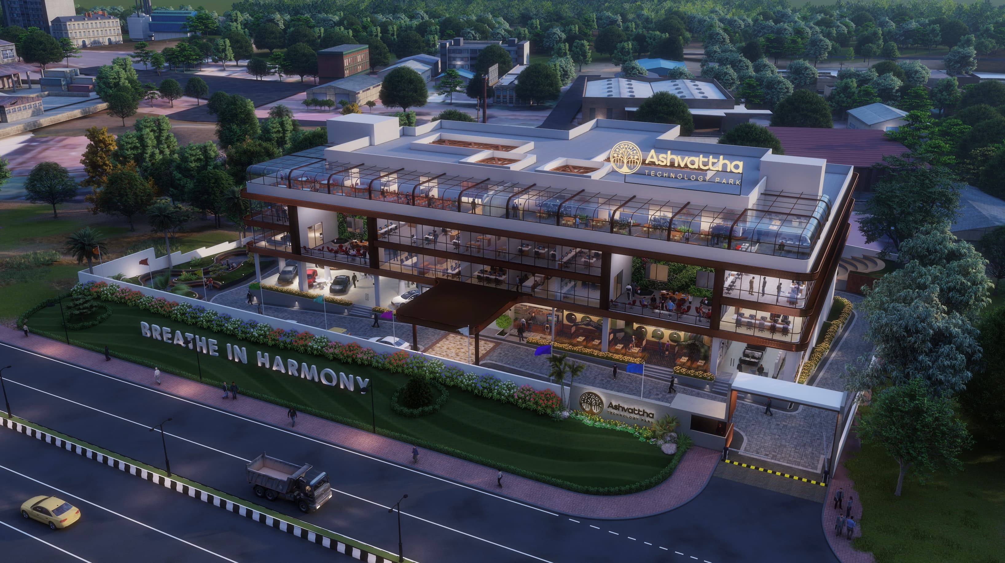 Drone shot Drone shot