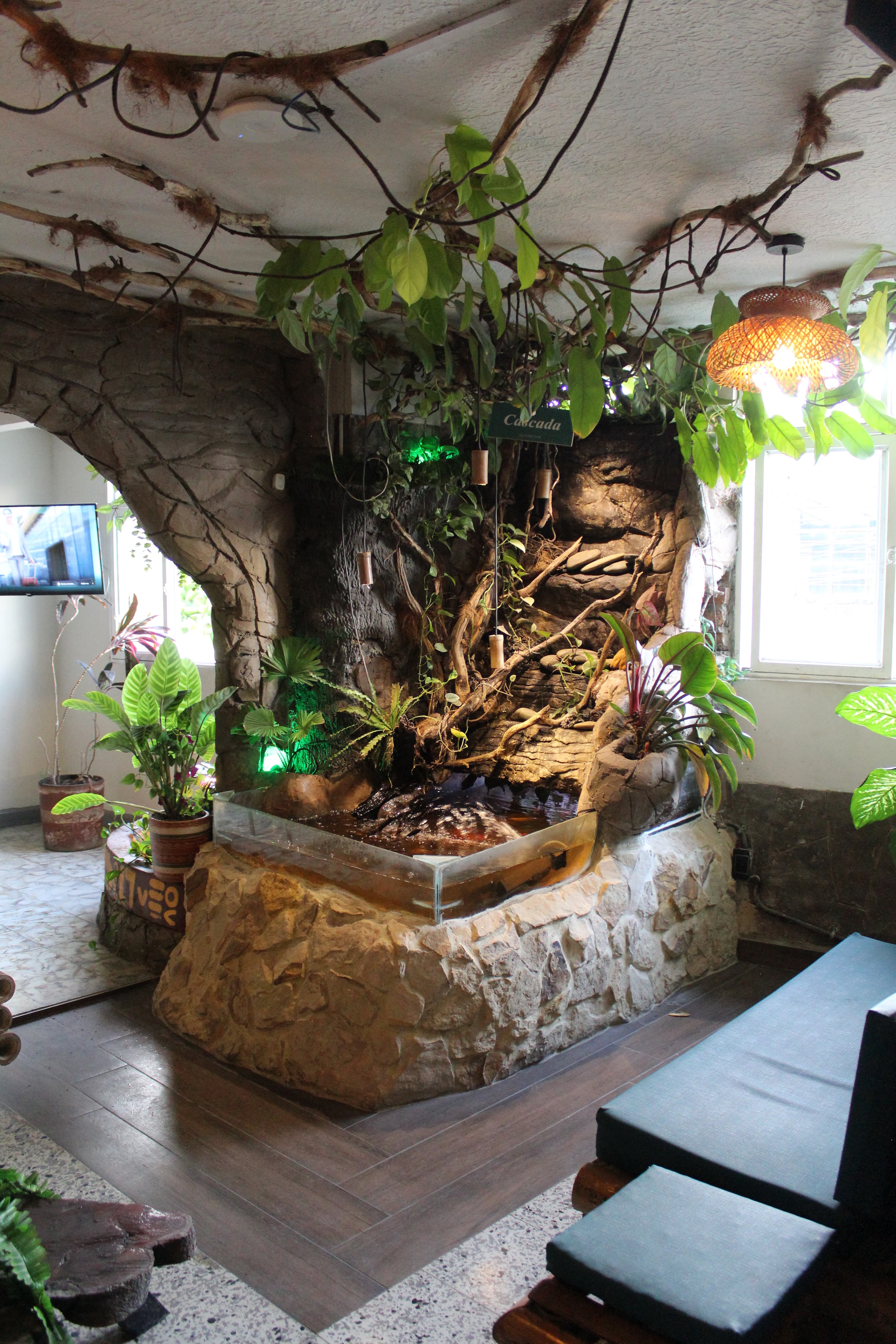 Shared areas designed for collaboration and relaxation in a warm and welcoming setting