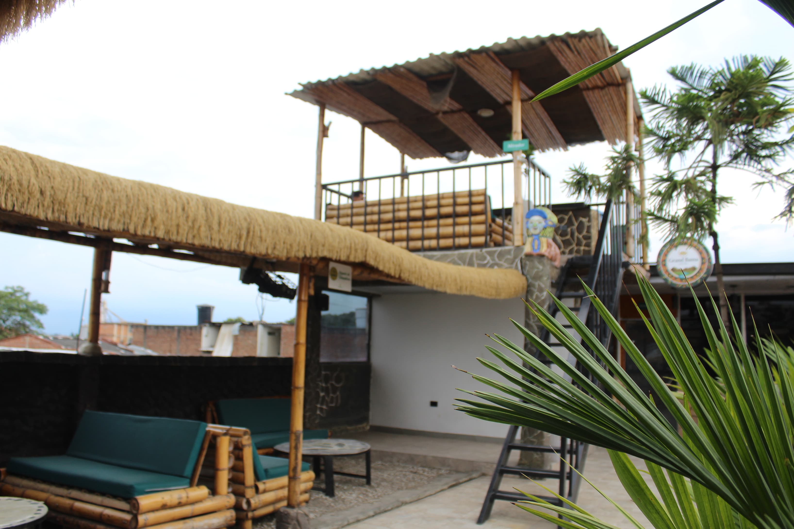 A peaceful and inspiring environment that blends nature and comfort for a better work experience