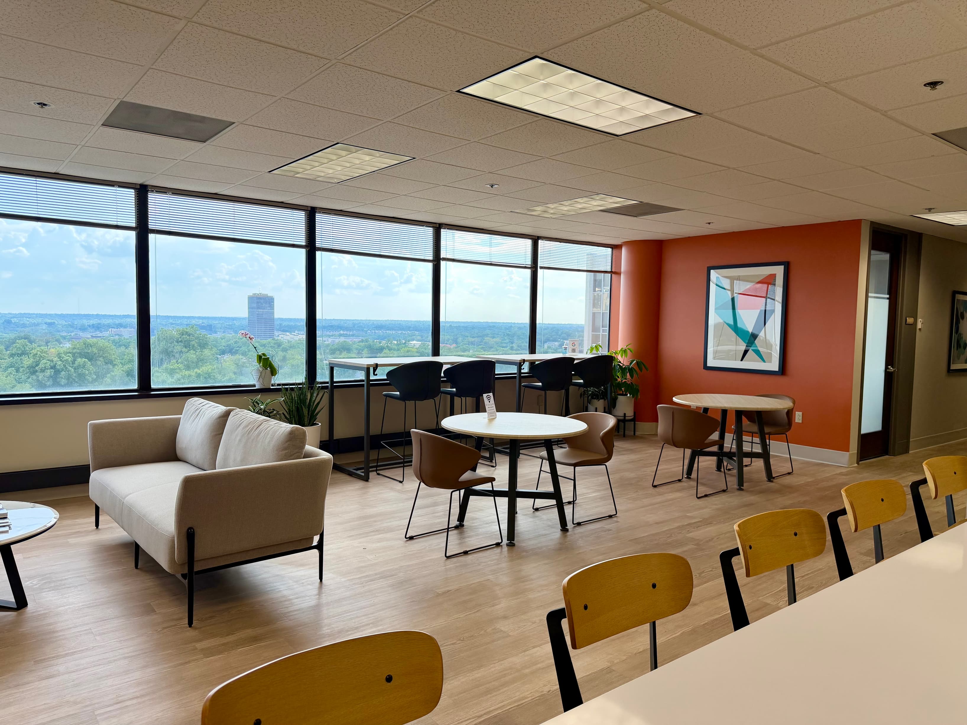 Coworking lounge
