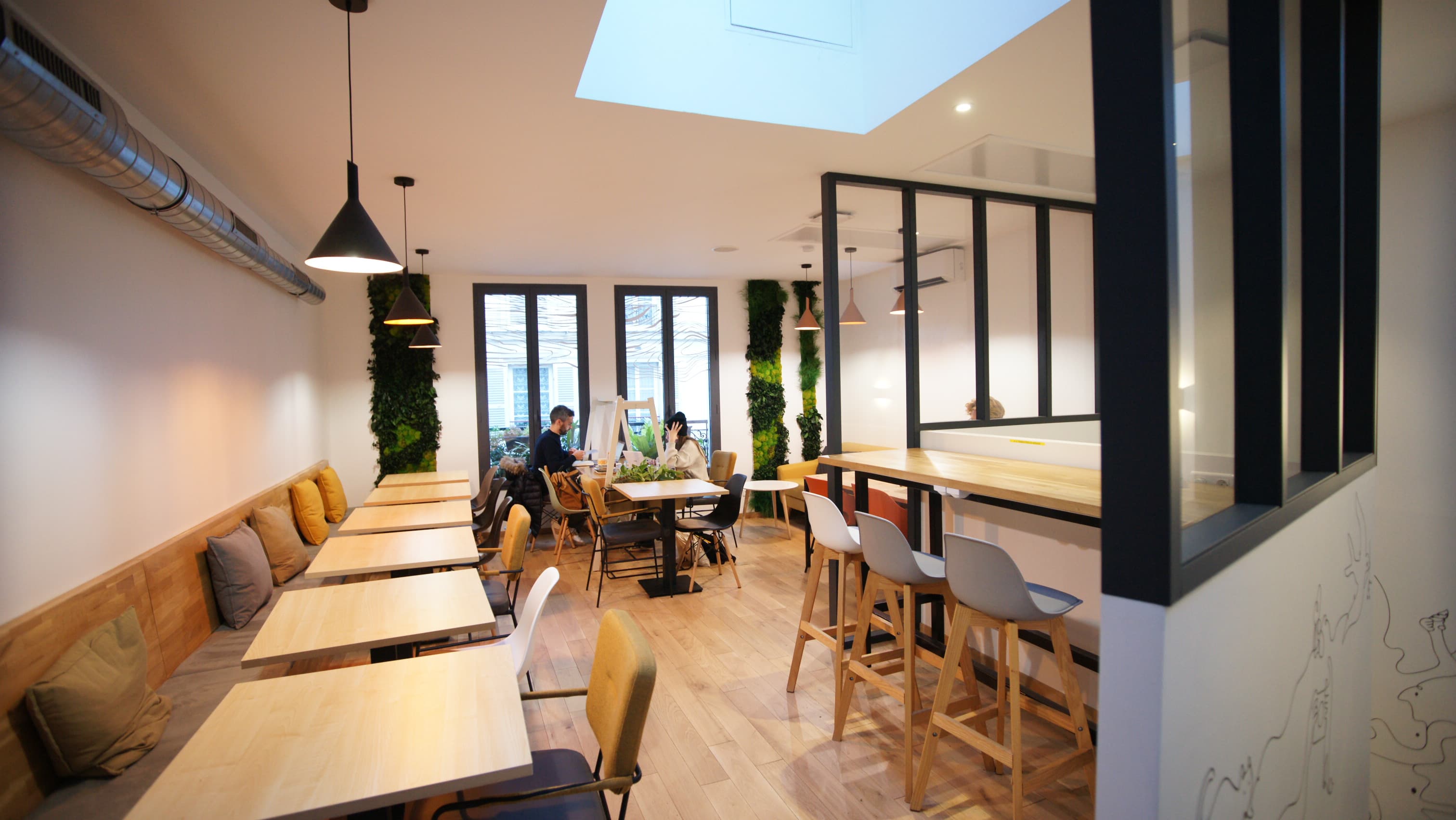 Open space 2nd floor