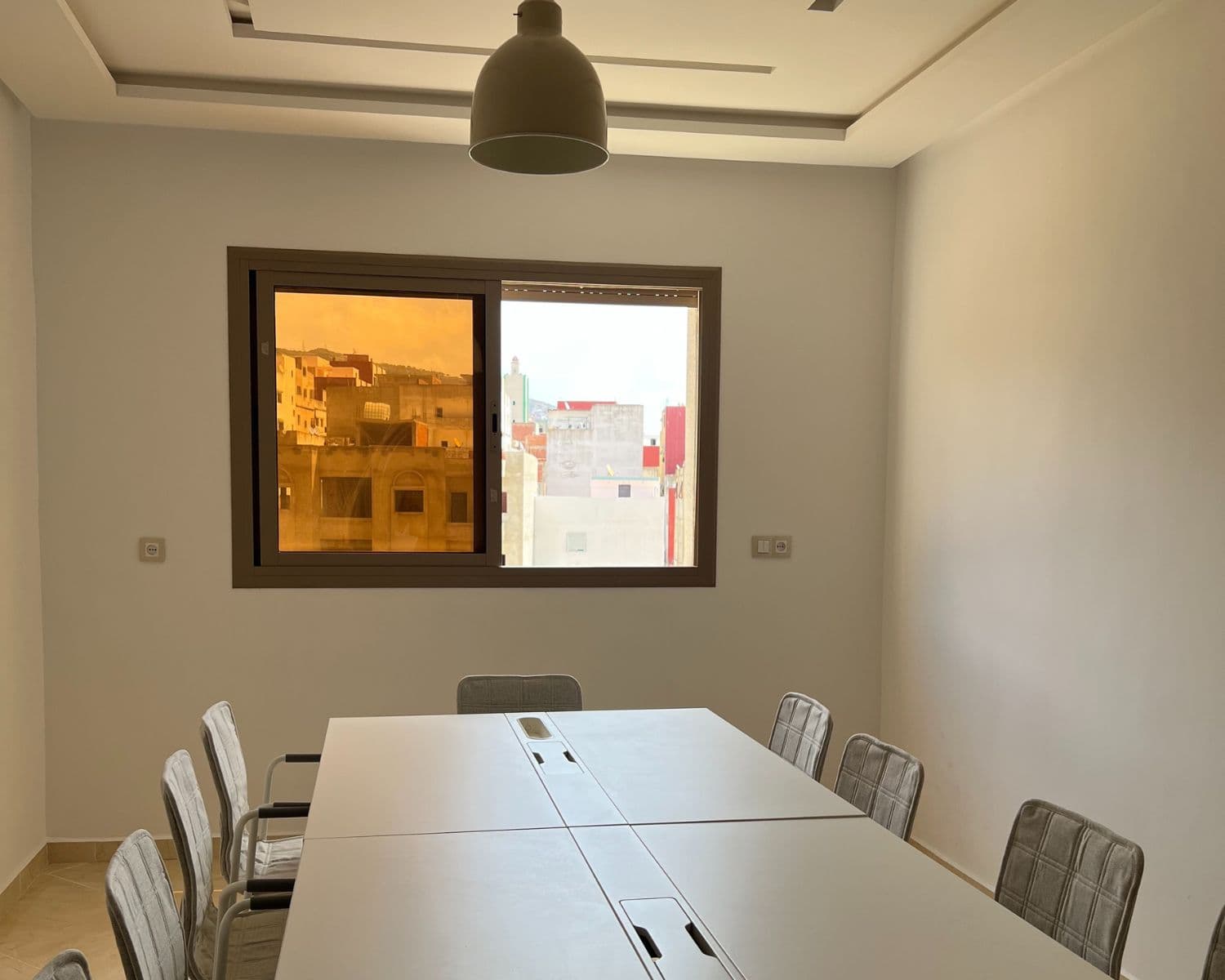 Coworking area at Hush. Coworking area at Hush.