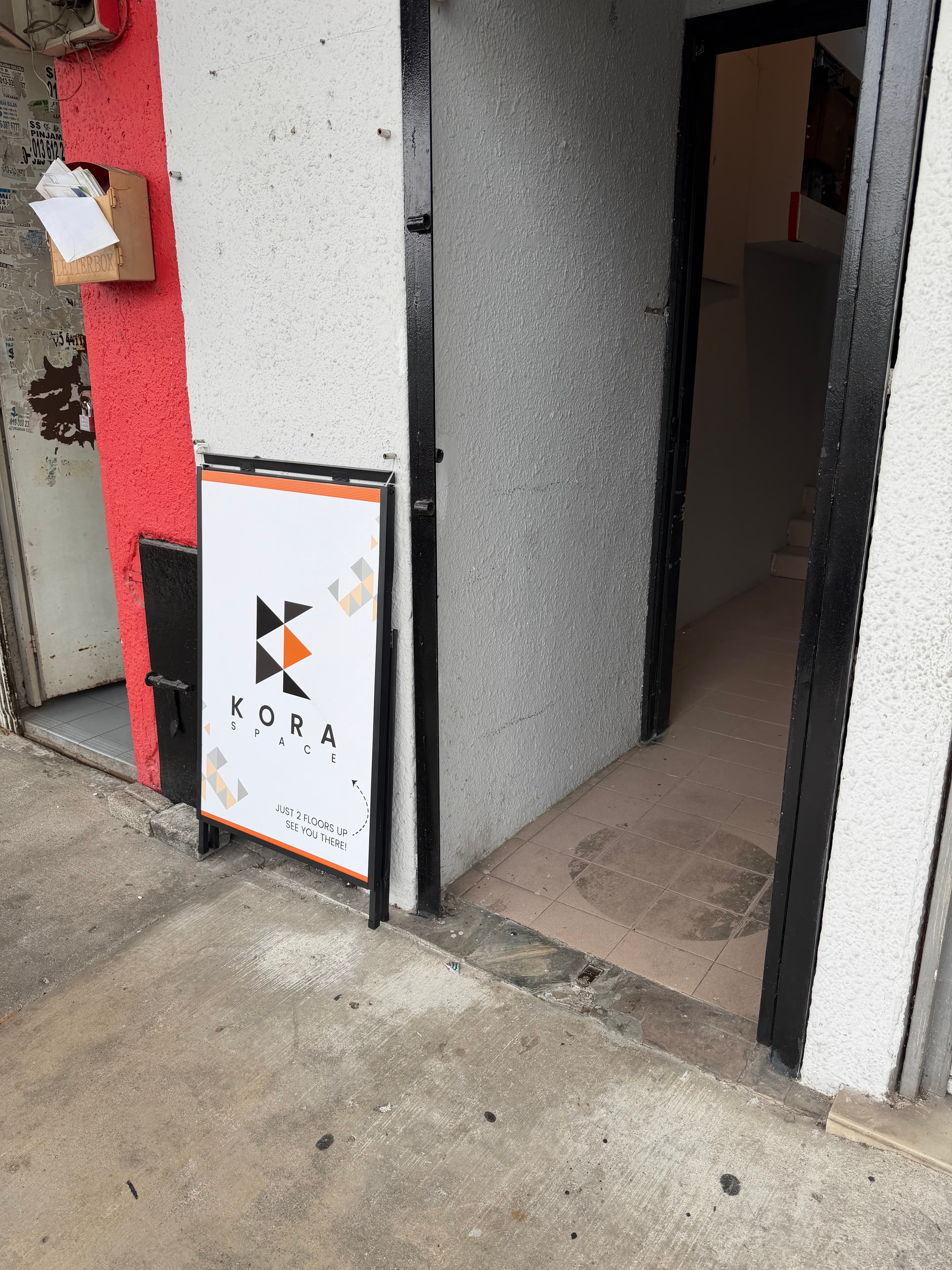 Door to 2nd Floor (Kora Space)