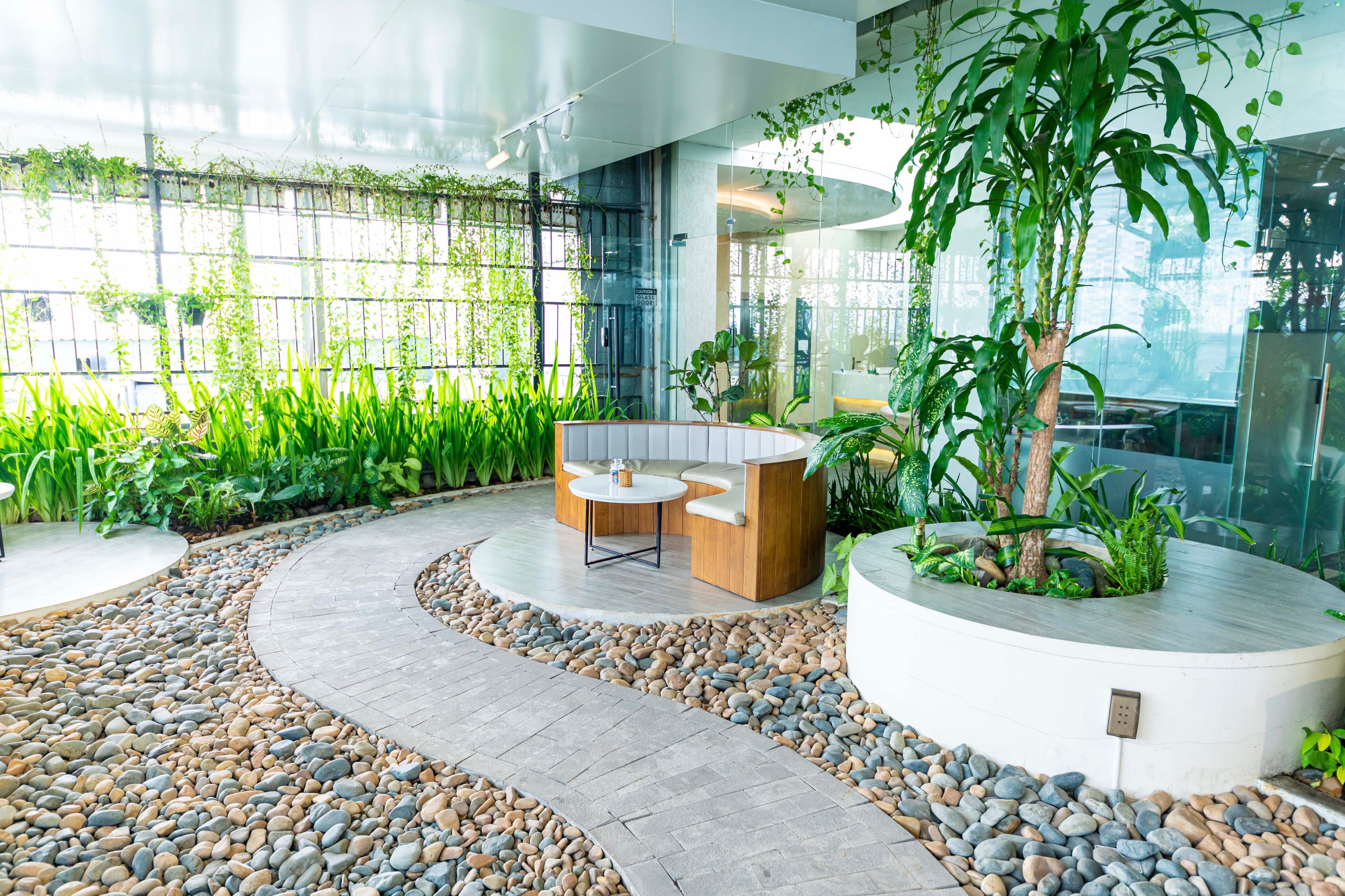 reception area reception area