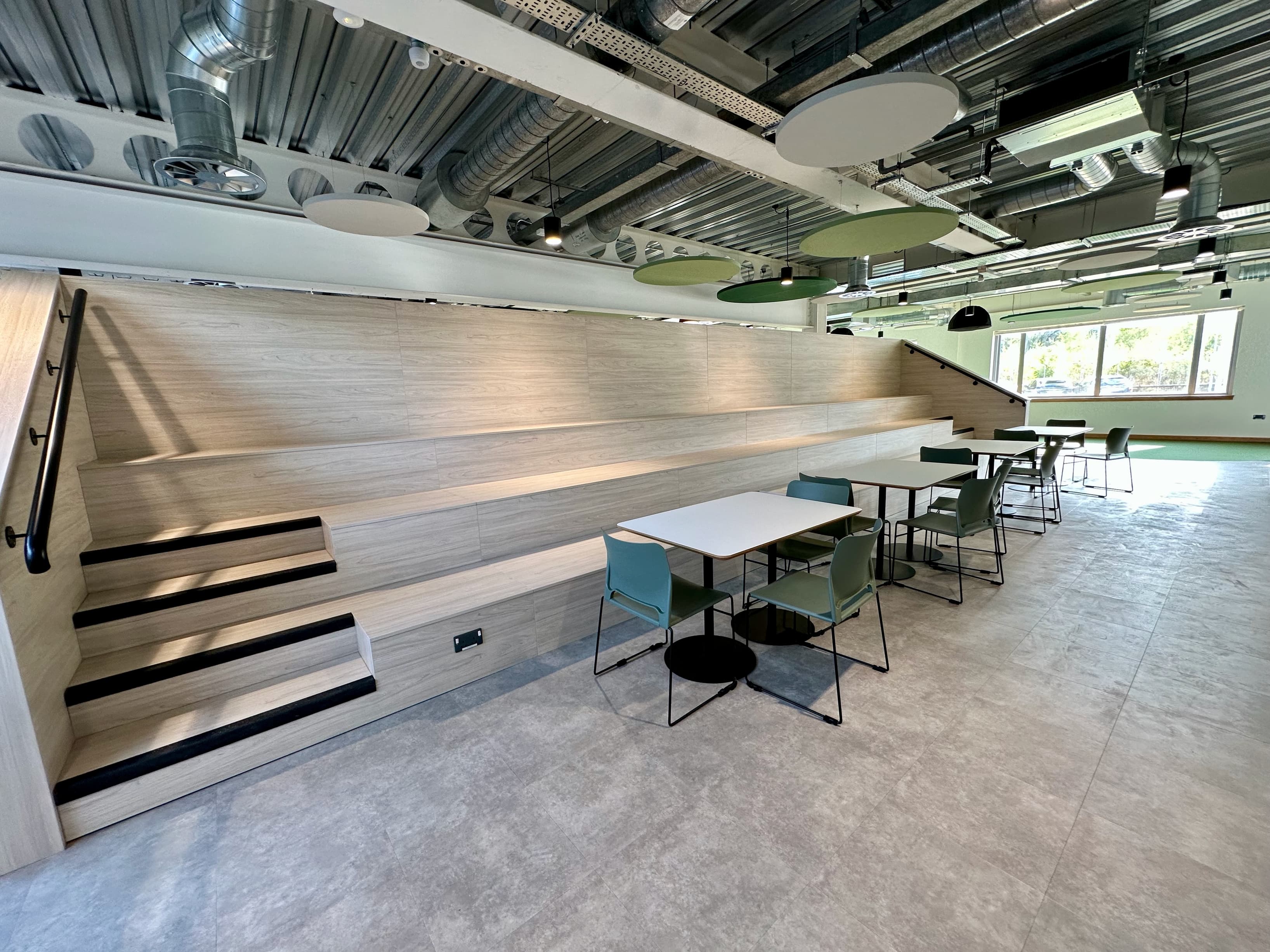 Tiered seating / bleachers Tiered seating / bleachers