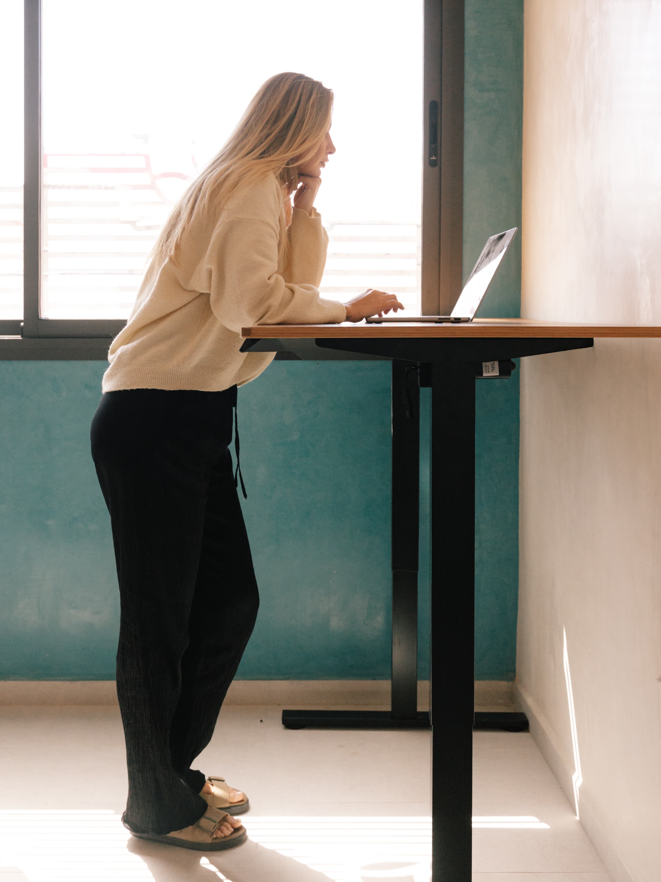 Dedicated sit-stand desks available 