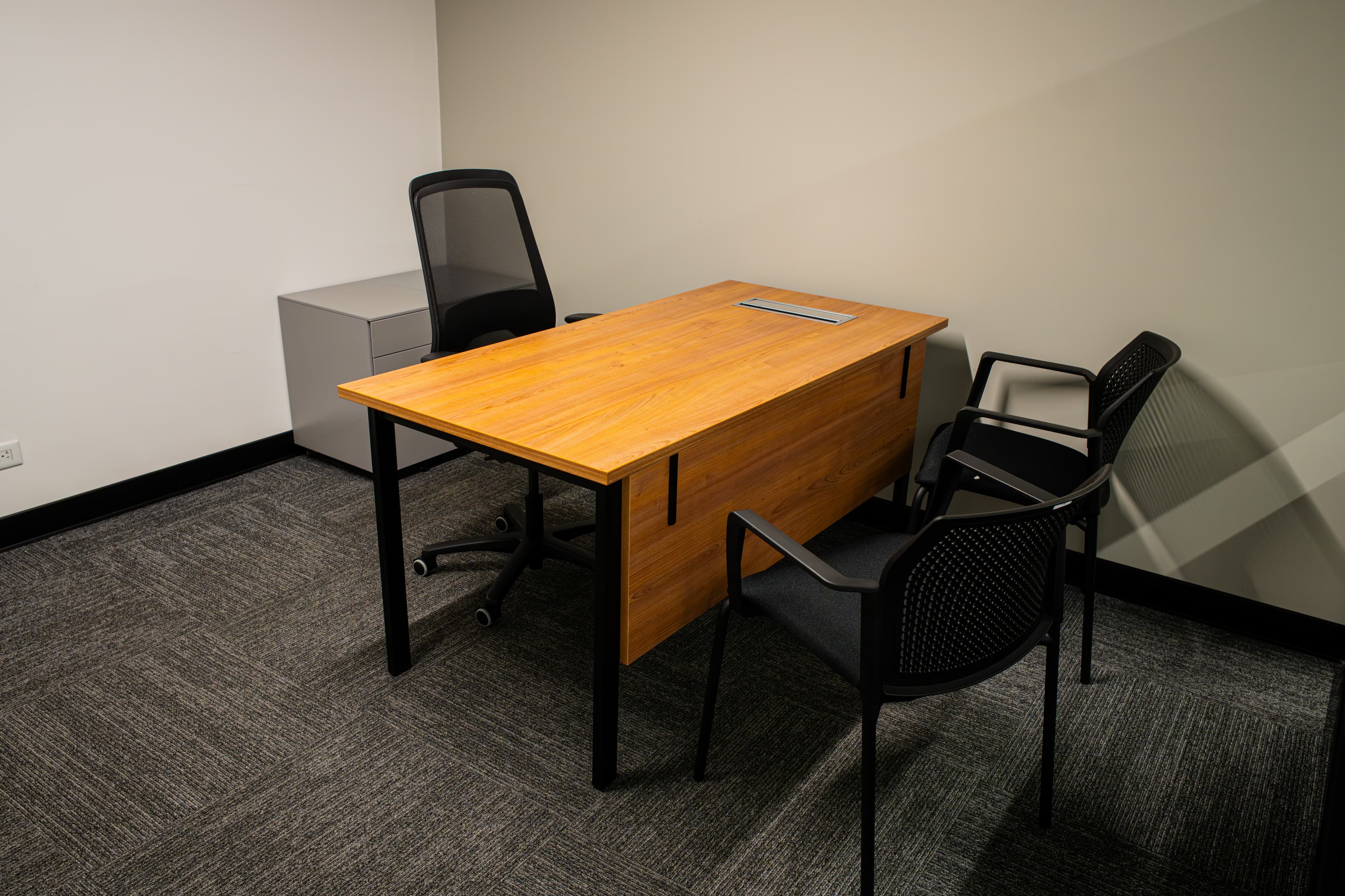 Conference Room Setup or Executive office