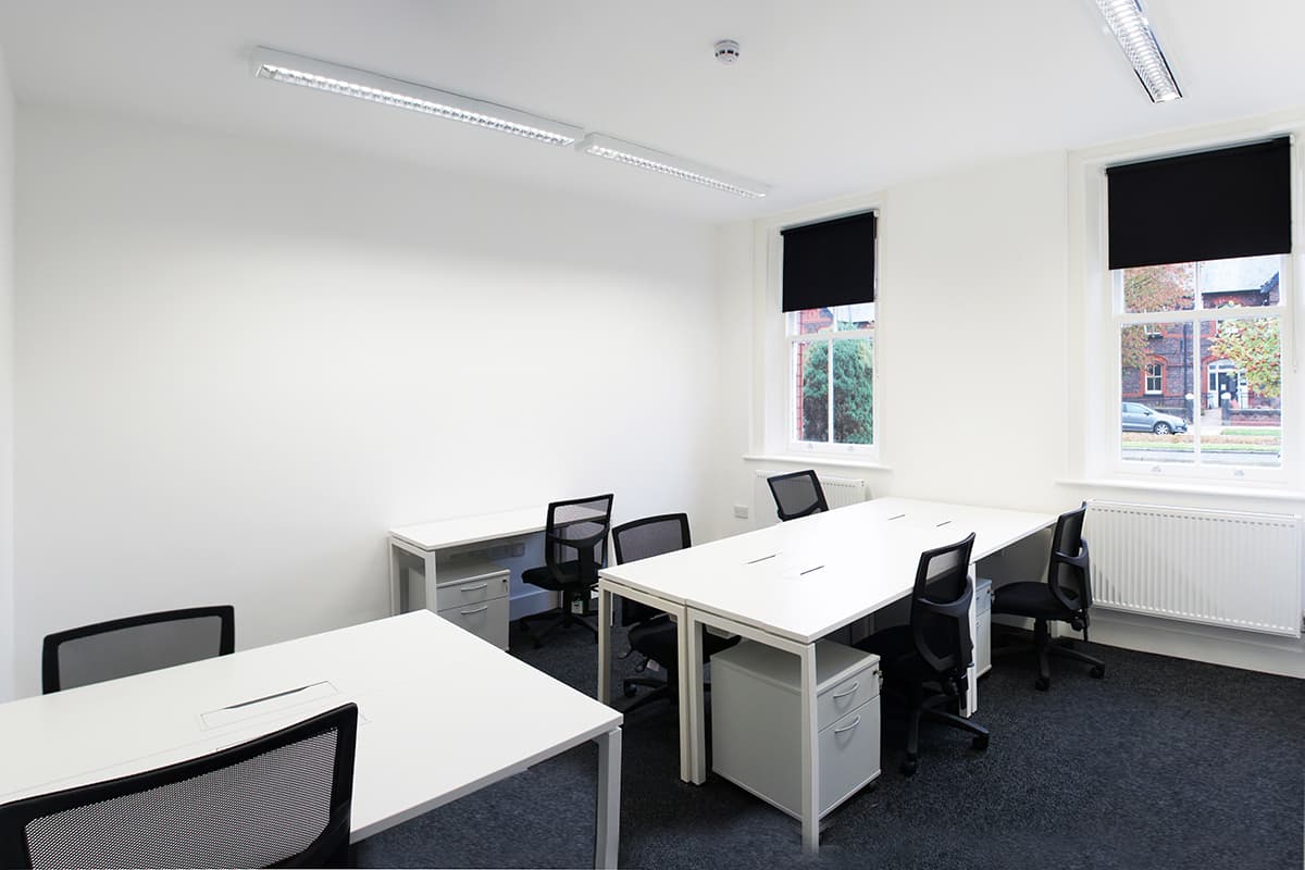 Furnished 6 person office 