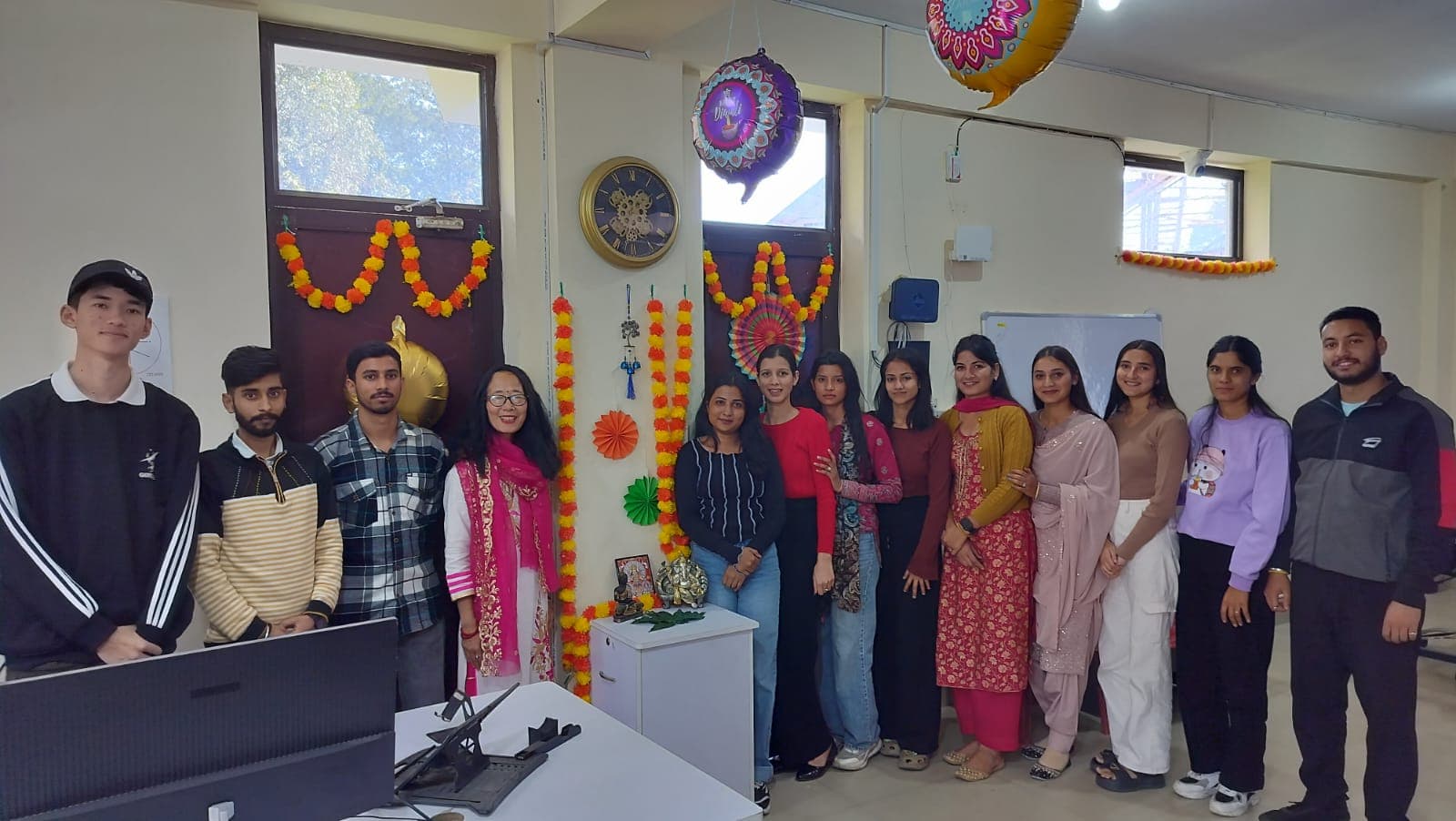 Diwali with teams