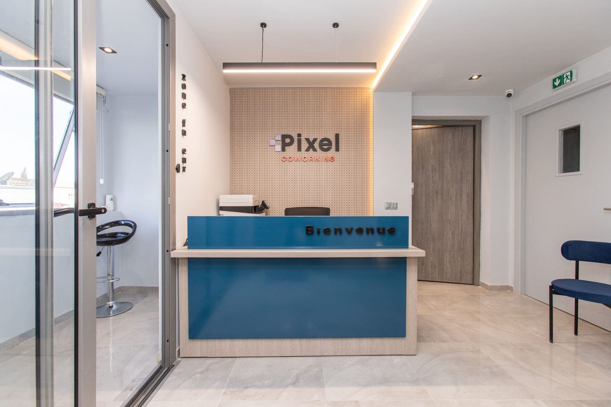 pixel coworking entrance