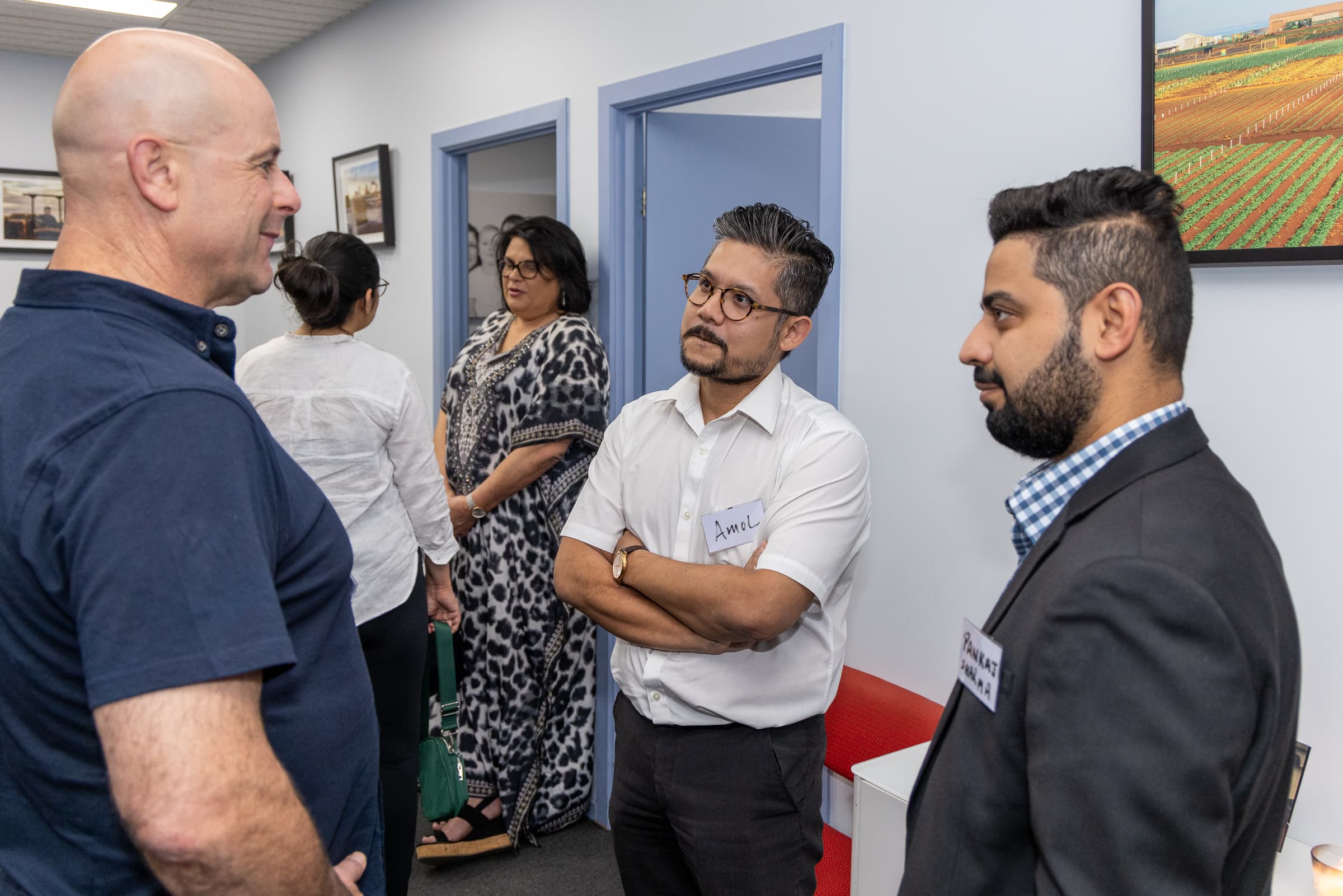 Networking event in Westend Business Hub